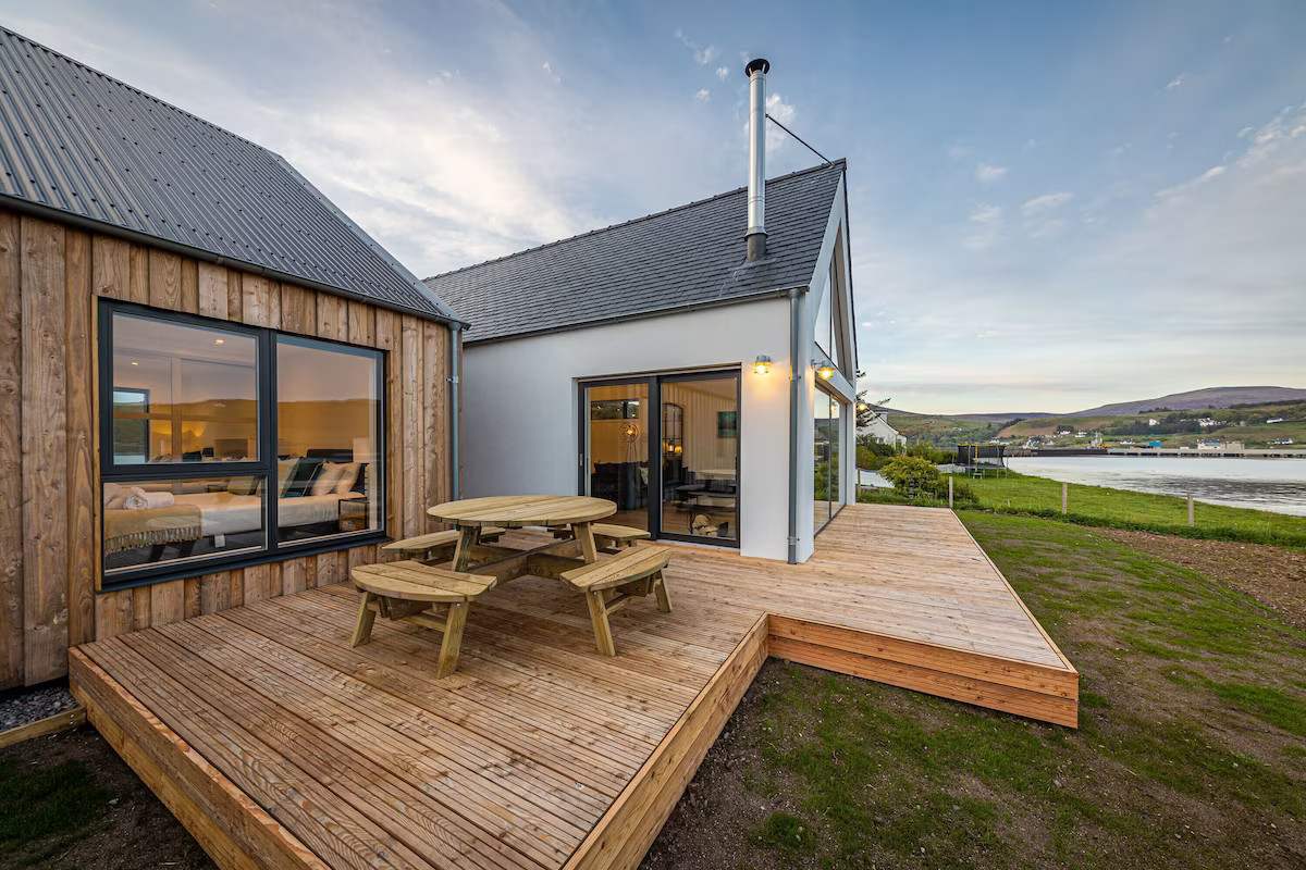 maison en bois Tides Ile de Skye maison en bois Tides Ile de Skye