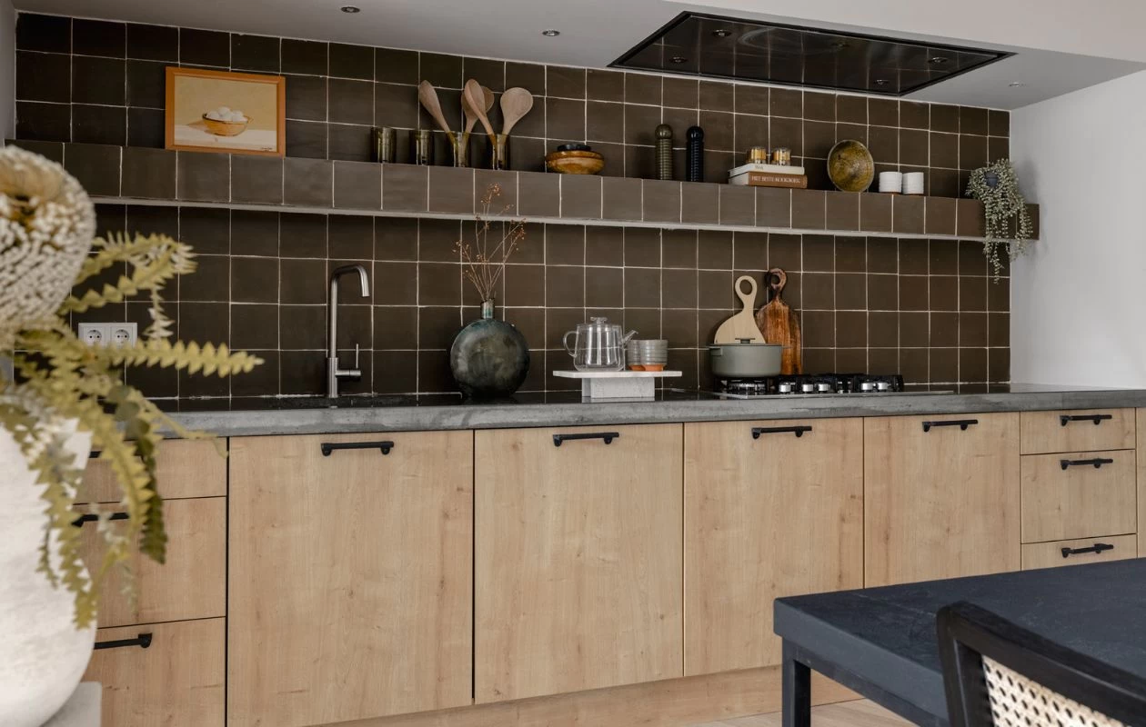 cuisine bois et gris cuisine bois et gris