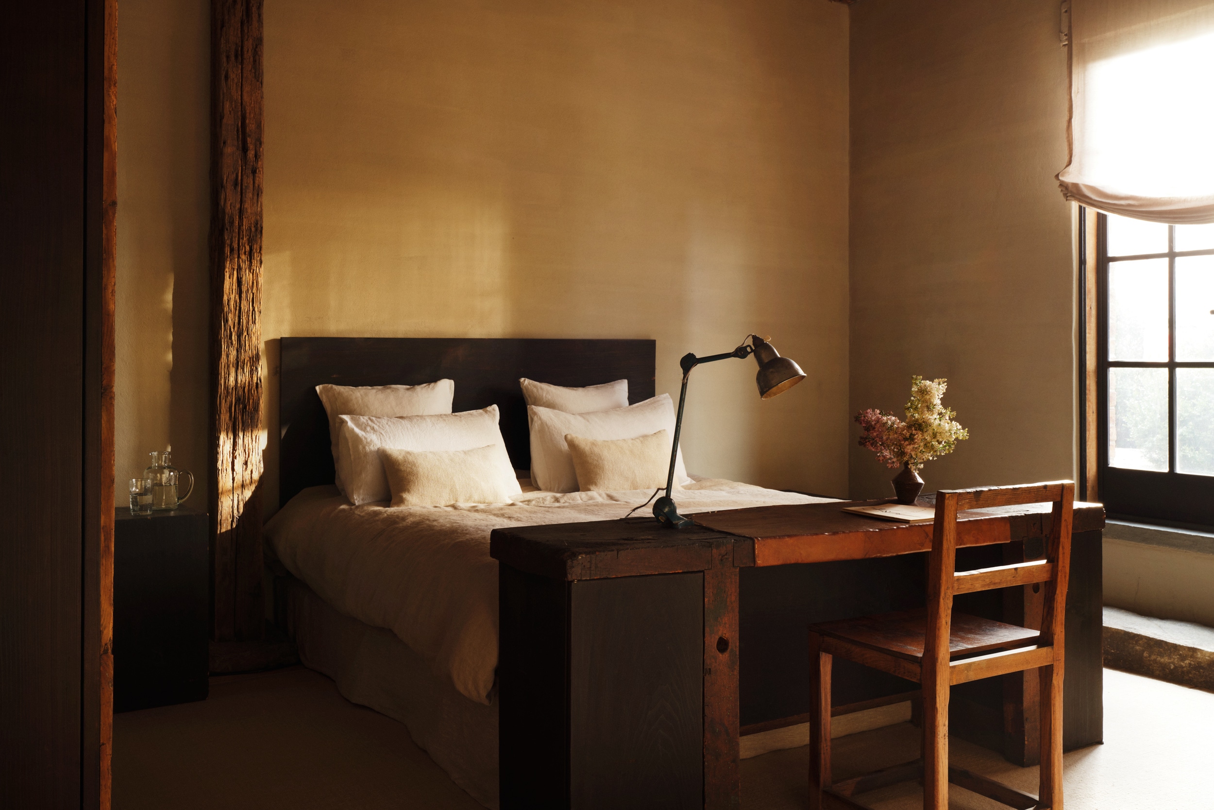 chambre appartement New york décoration rustique chic Zara Home chambre appartement New york décoration rustique chic Zara Home