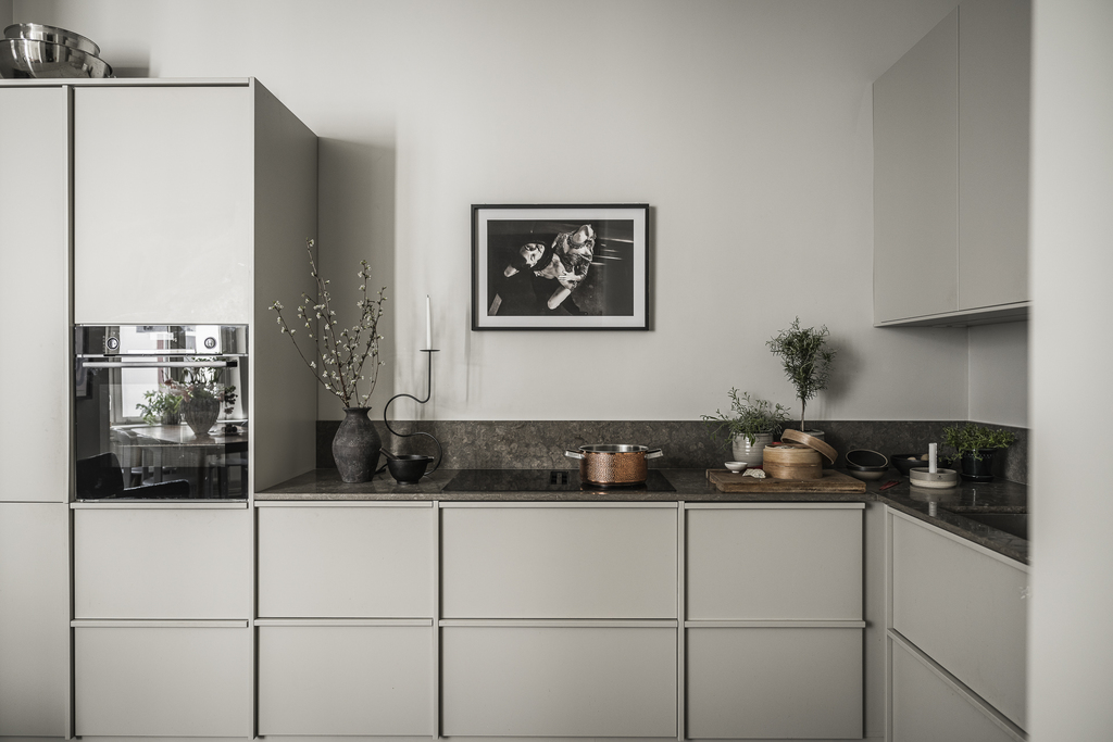 cuisine grise design décoration scandinave