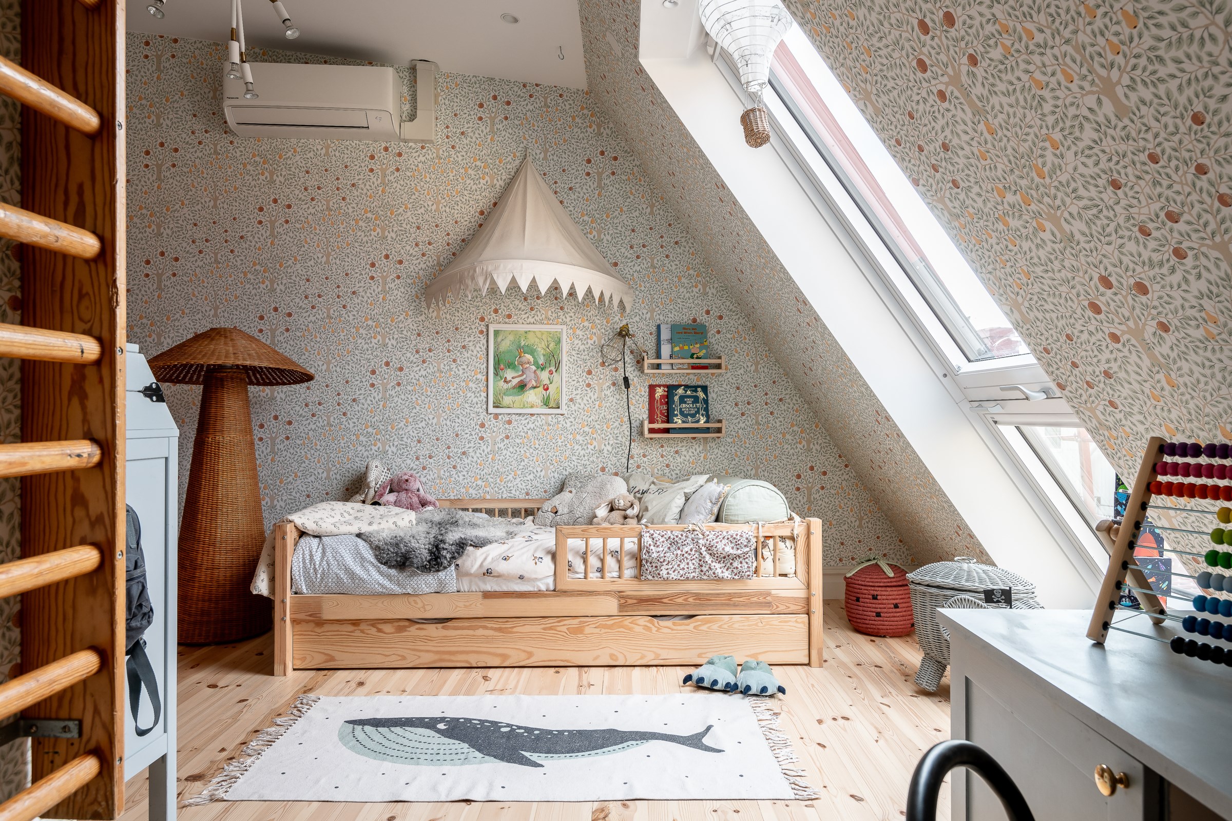 chambre mansardée enfant décoration vintage et scandinave chambre mansardée enfant décoration vintage et scandinave