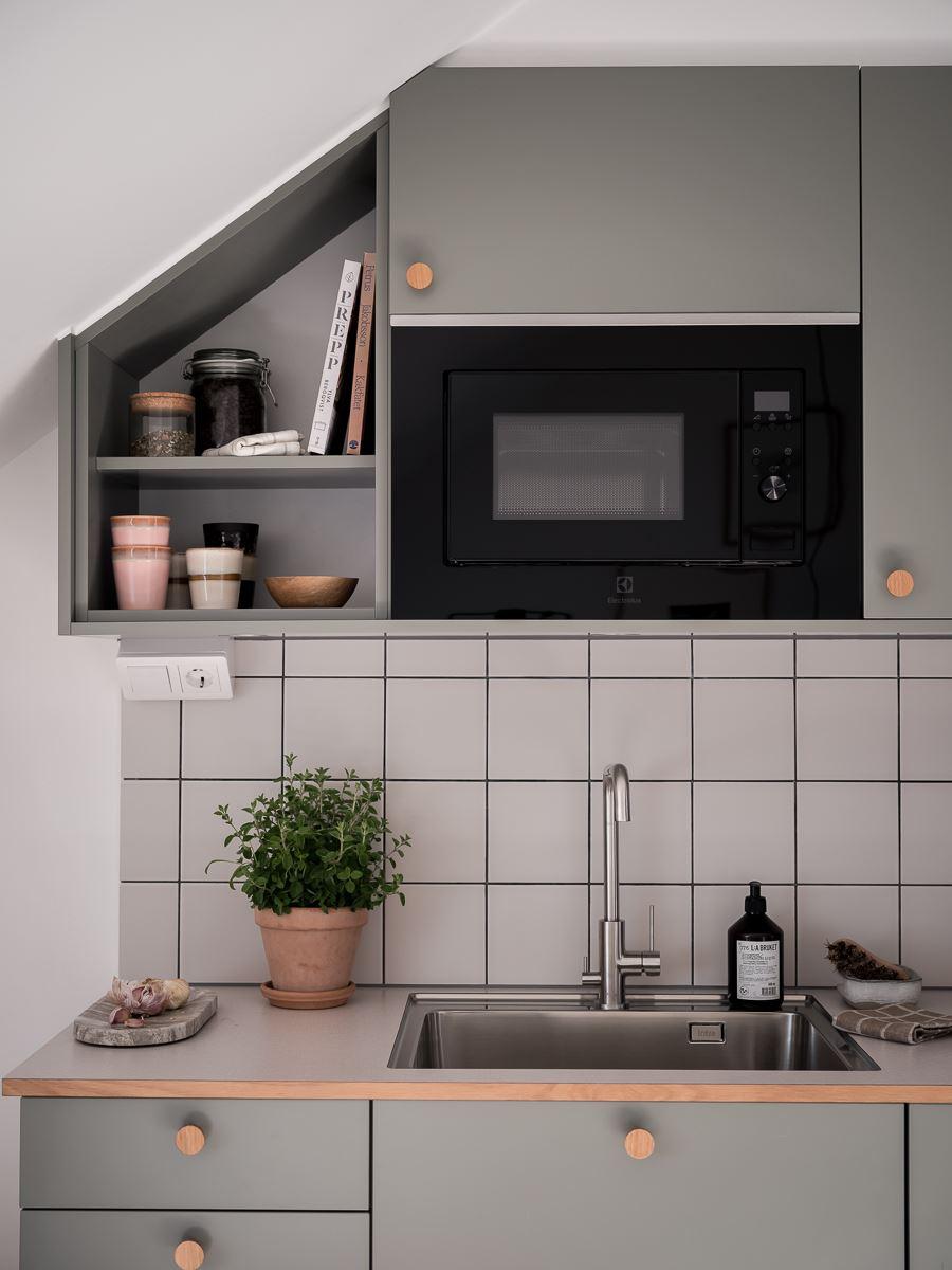 cuisine design grise