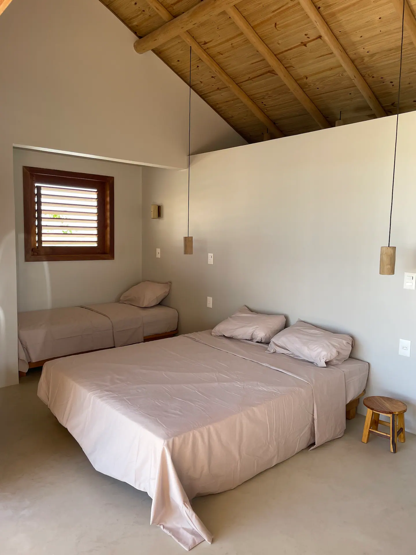 chambre minimaliste Casa Vaivém chambre minimaliste Casa Vaivém