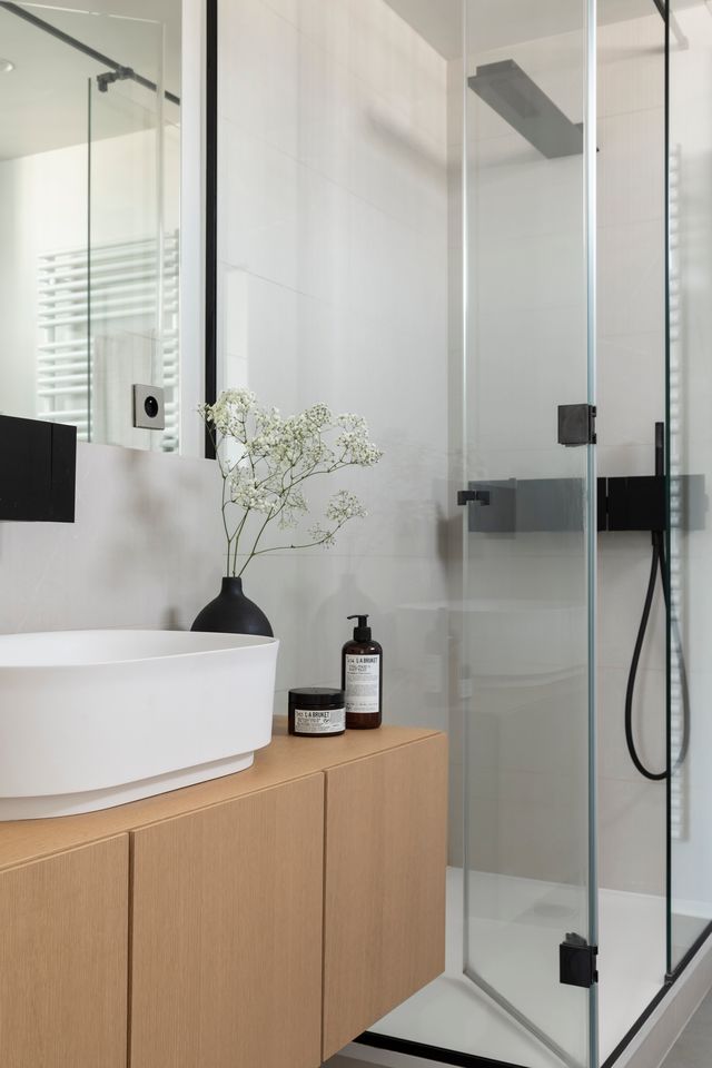 salle de bain design Photo : ©Pauline Le Goff
