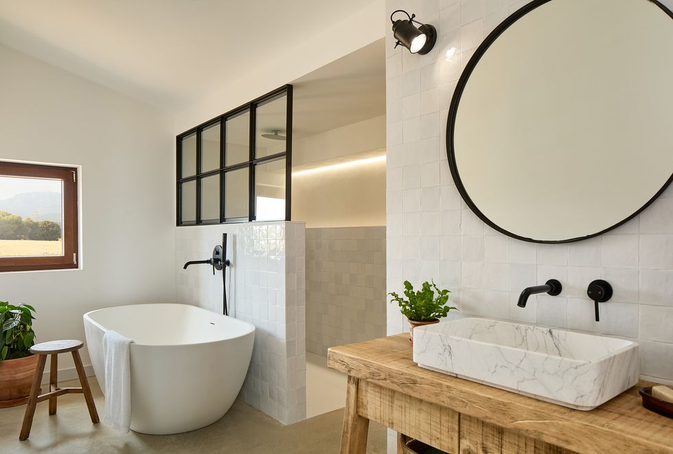 salle de bain maison rustique à la décoration naturelle et industrielle salle de bain maison rustique à la décoration naturelle et industrielle