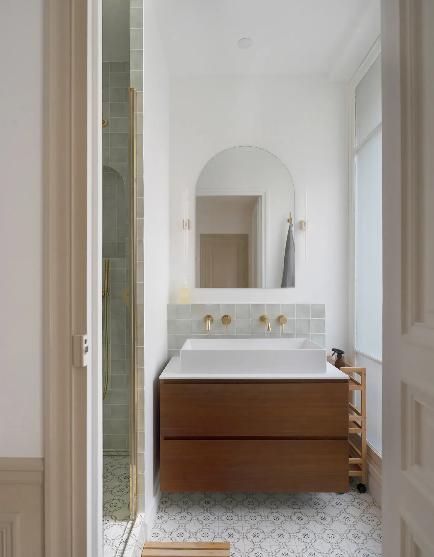 salle de bain zelliges vertes salle de bain zelliges vertes