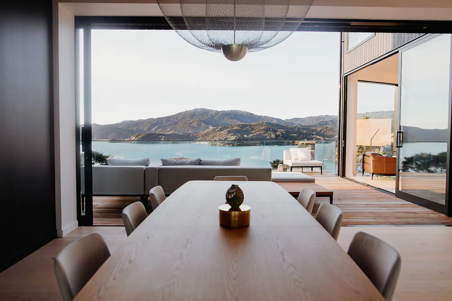 salle à manger vue mer maison contemporaine salle à manger vue mer maison contemporaine