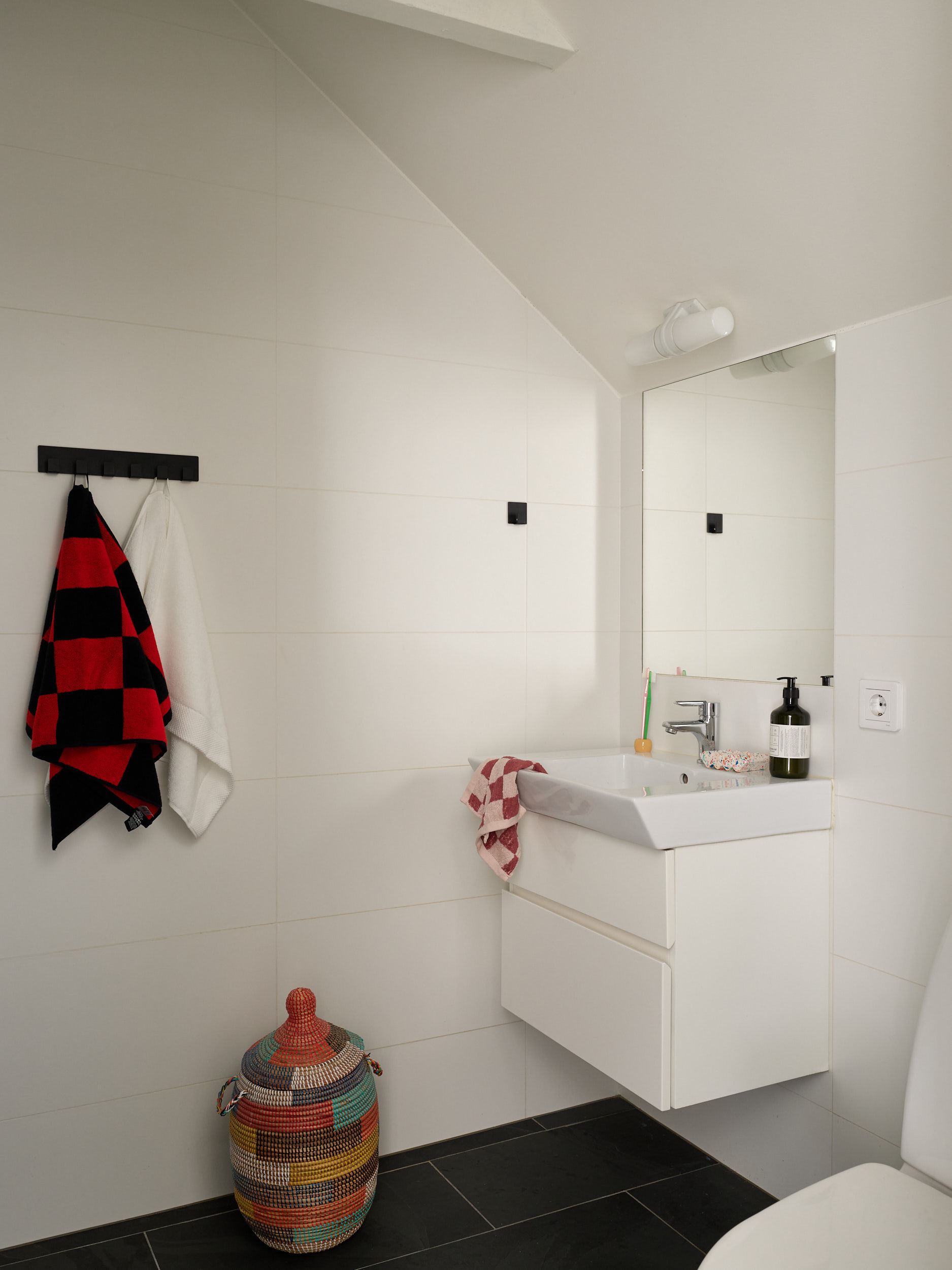sale de bain blanche design