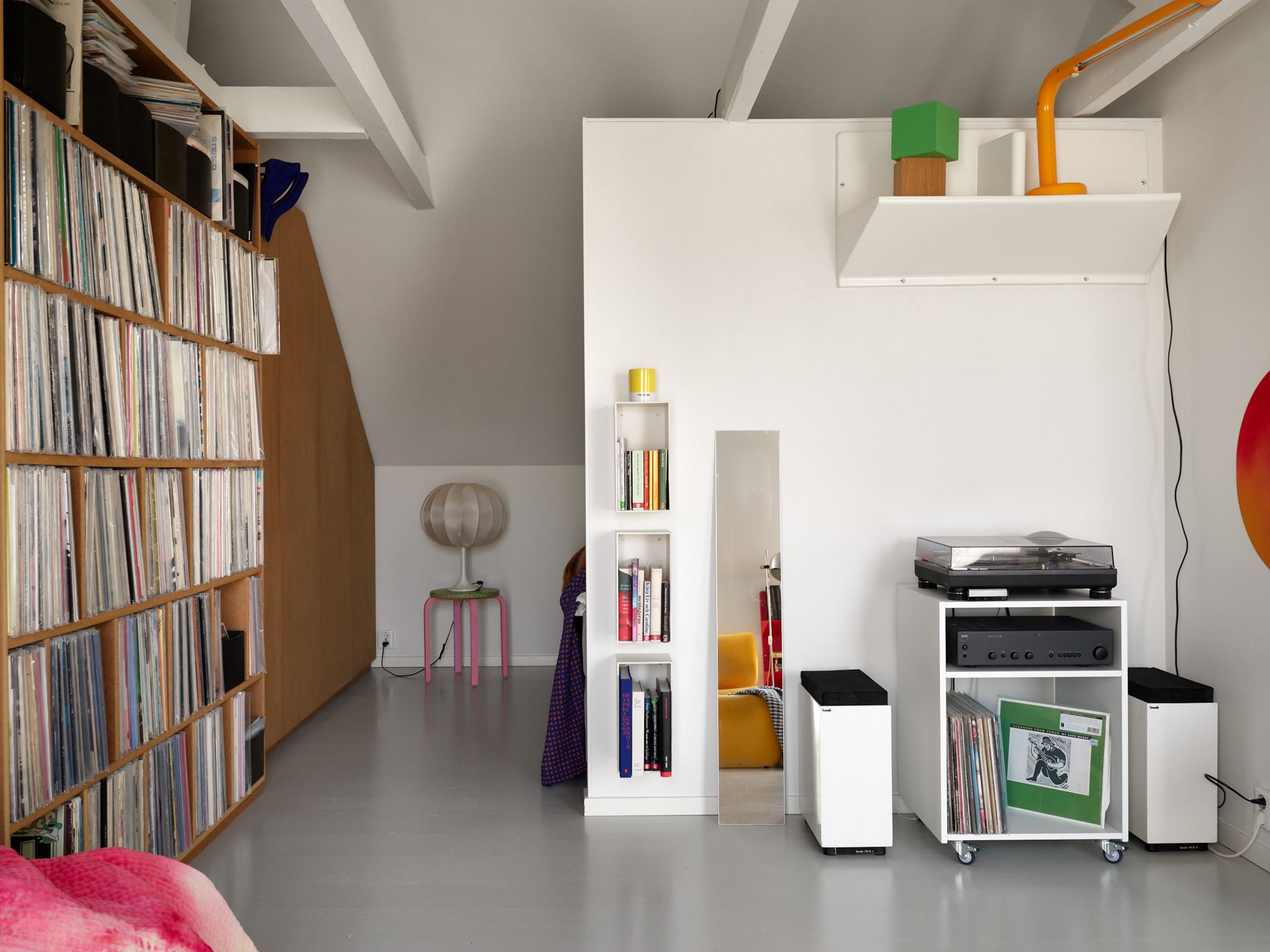 salon avec alcôve studio 42m2