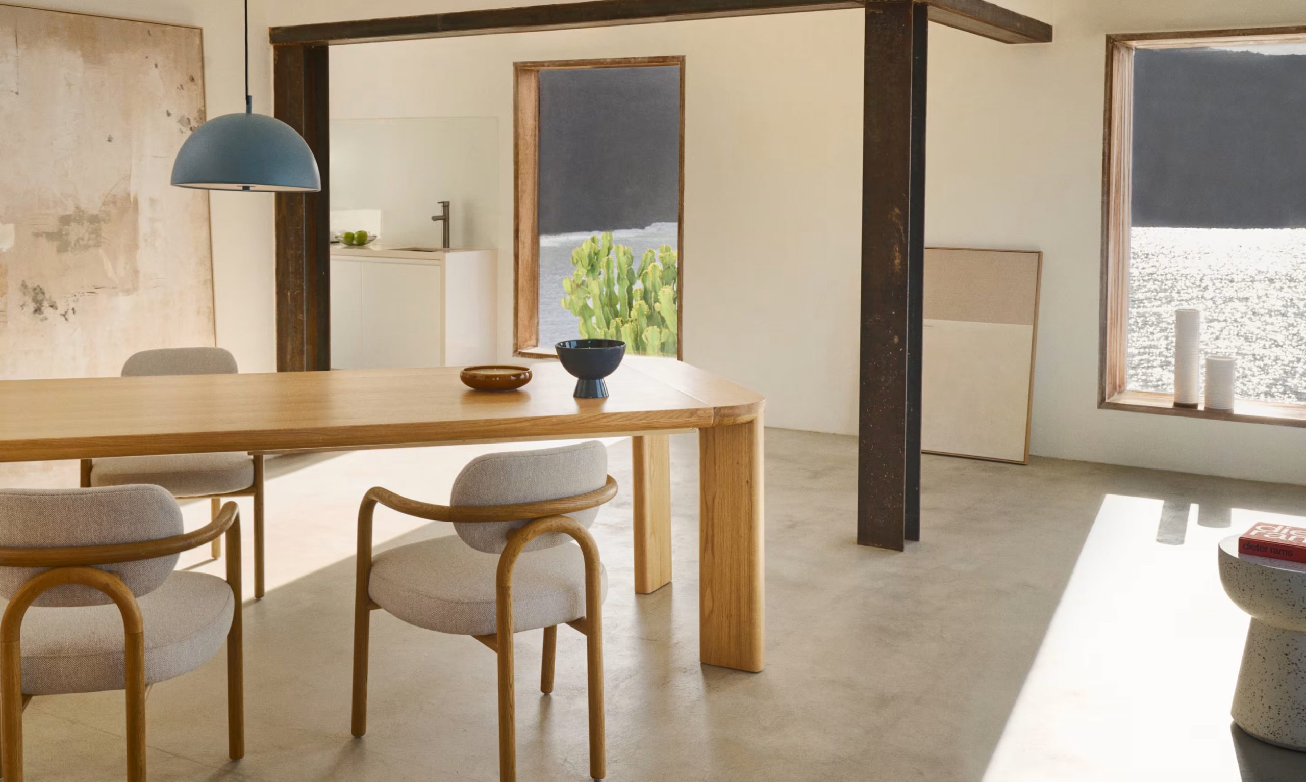 salle à manger maison sur la mer nouvelle collection Kave Home salle à manger maison sur la mer nouvelle collection Kave Home