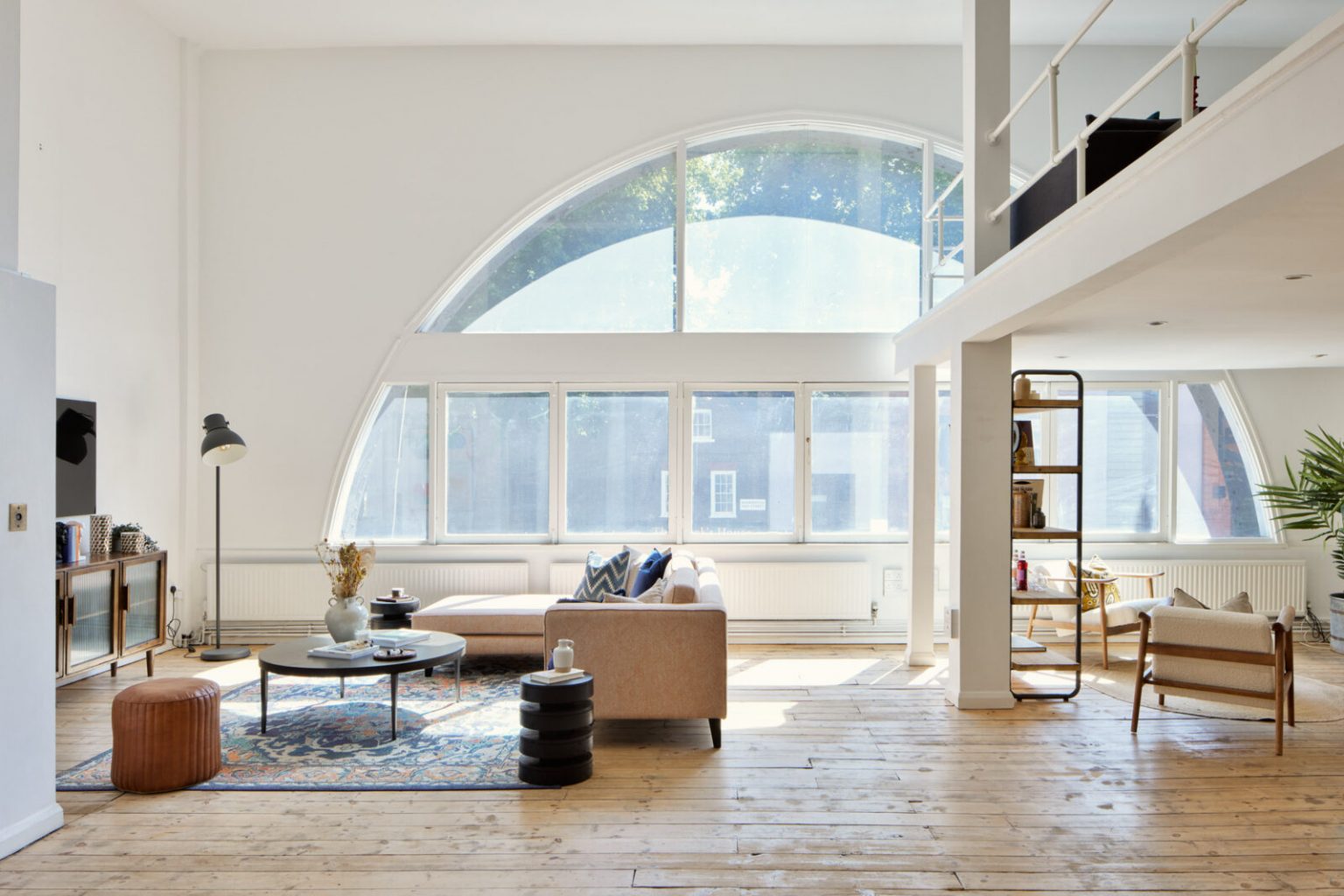 salon loft en duplex