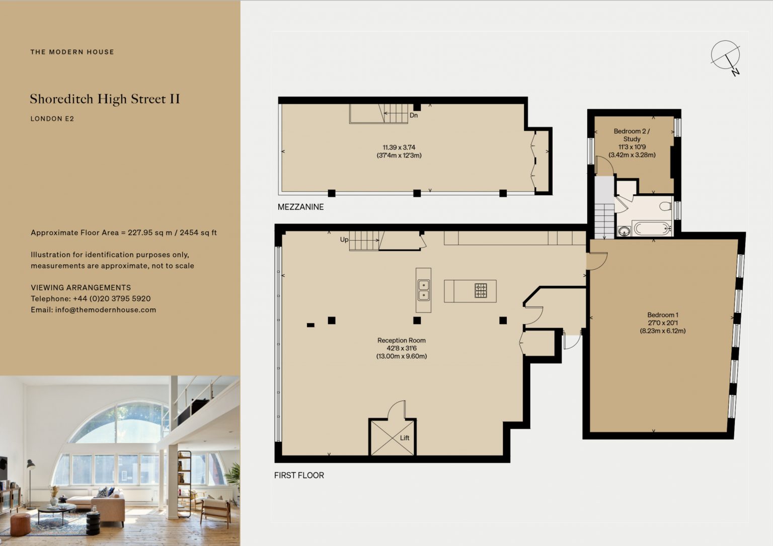 plan loft en duplex