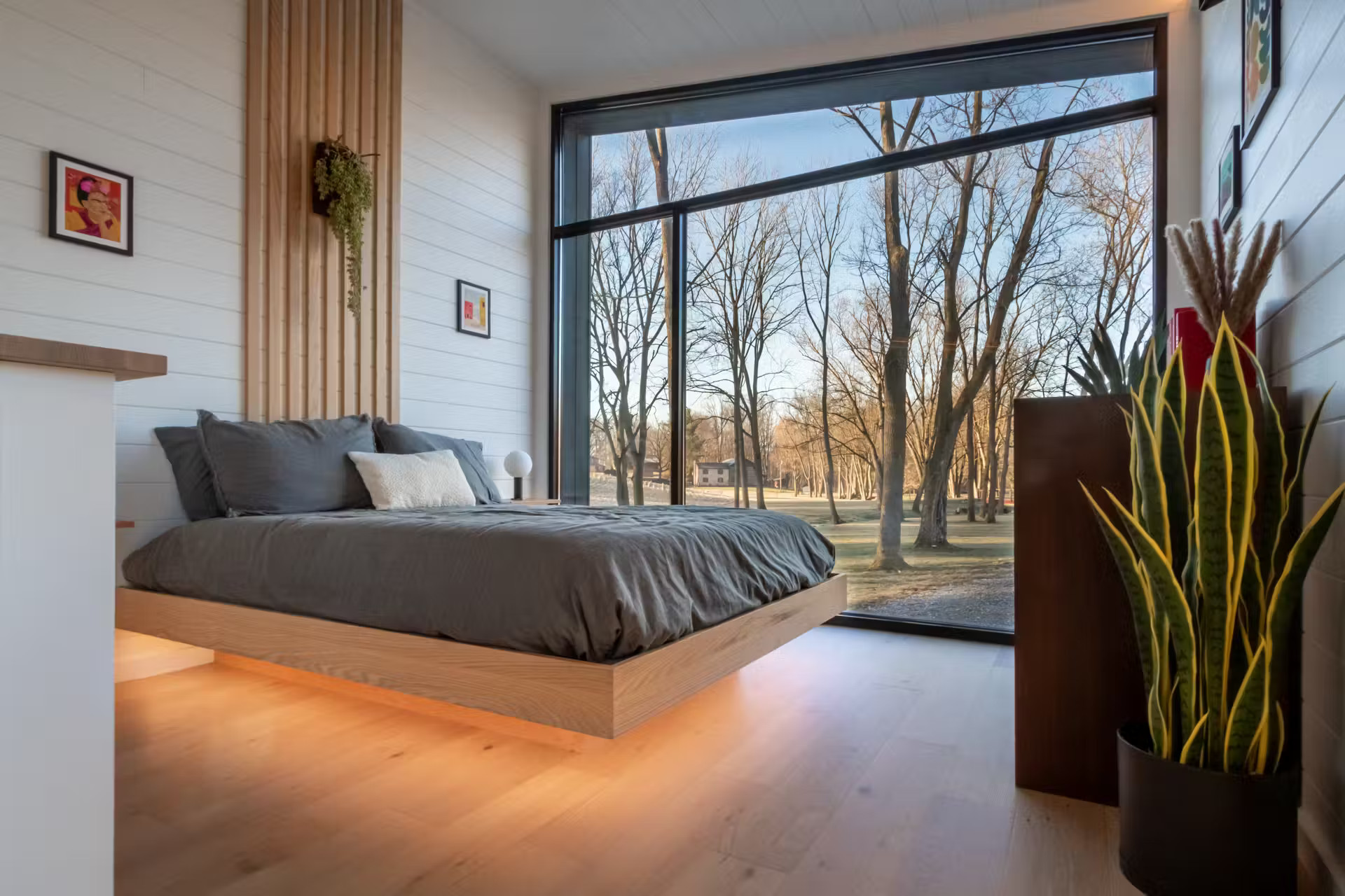 chambre tiny house The Luna Zook Cabins