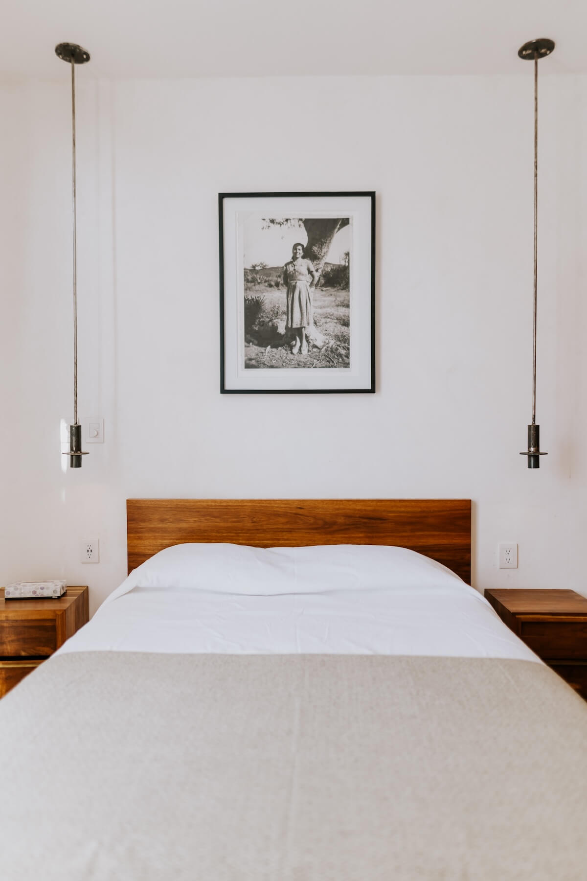 chambre maison architecte avec petit jardin et piscine Casa Hidalgo Mexique chambre maison architecte avec petit jardin et piscine Casa Hidalgo Mexique