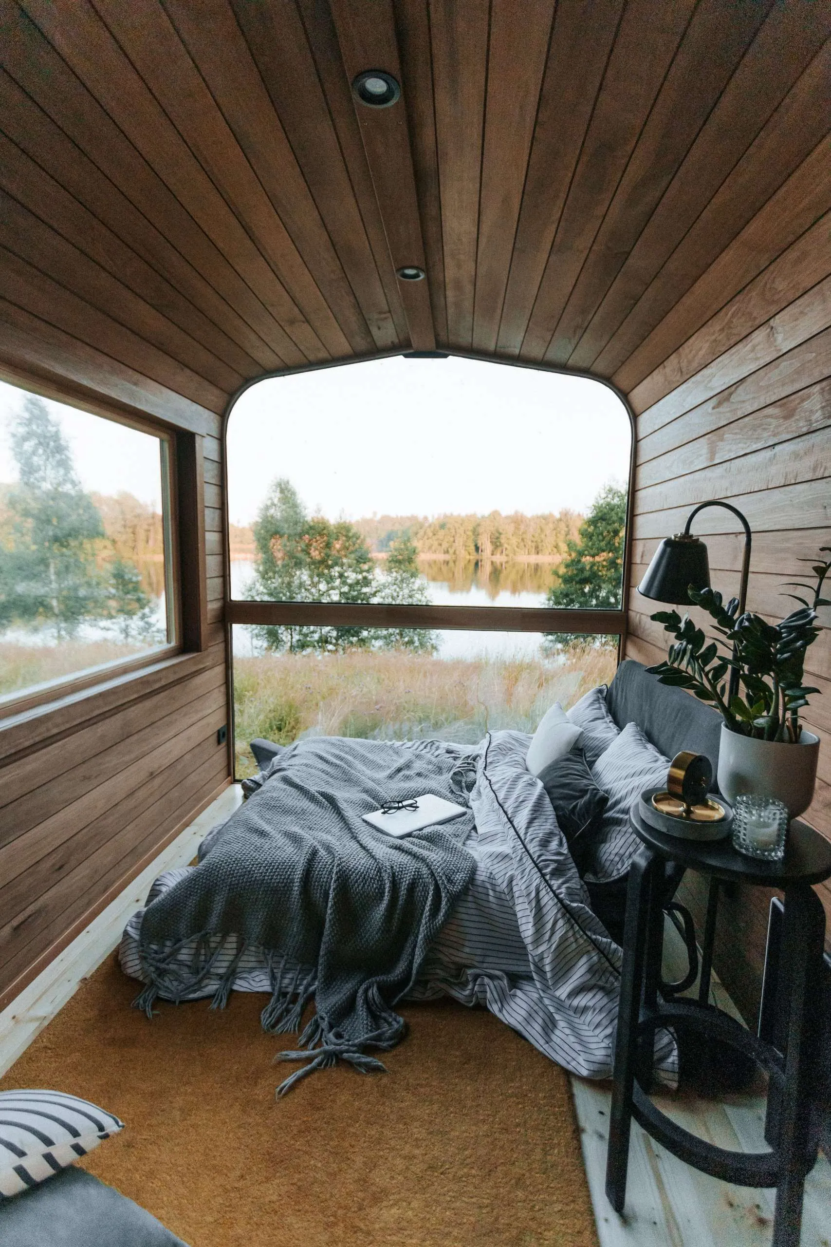 chambre tiny house Vagabond Haven chambre tiny house Vagabond Haven