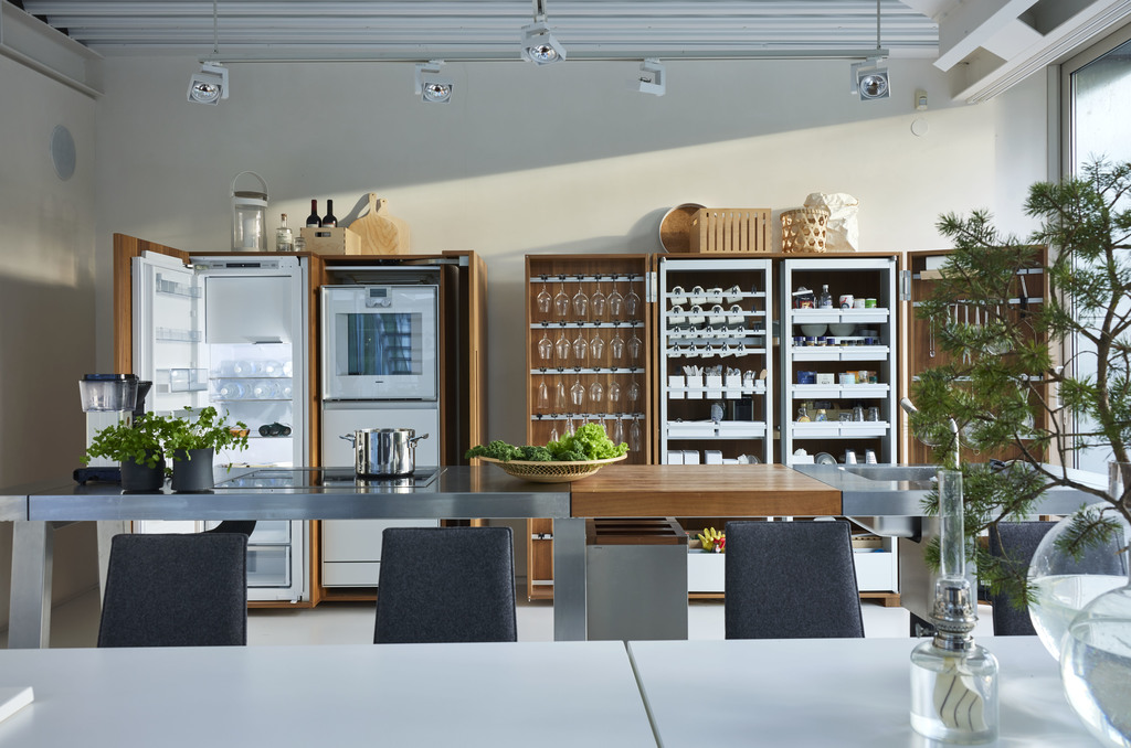 salle à manger et cuisine maison architecte Studio Furillen