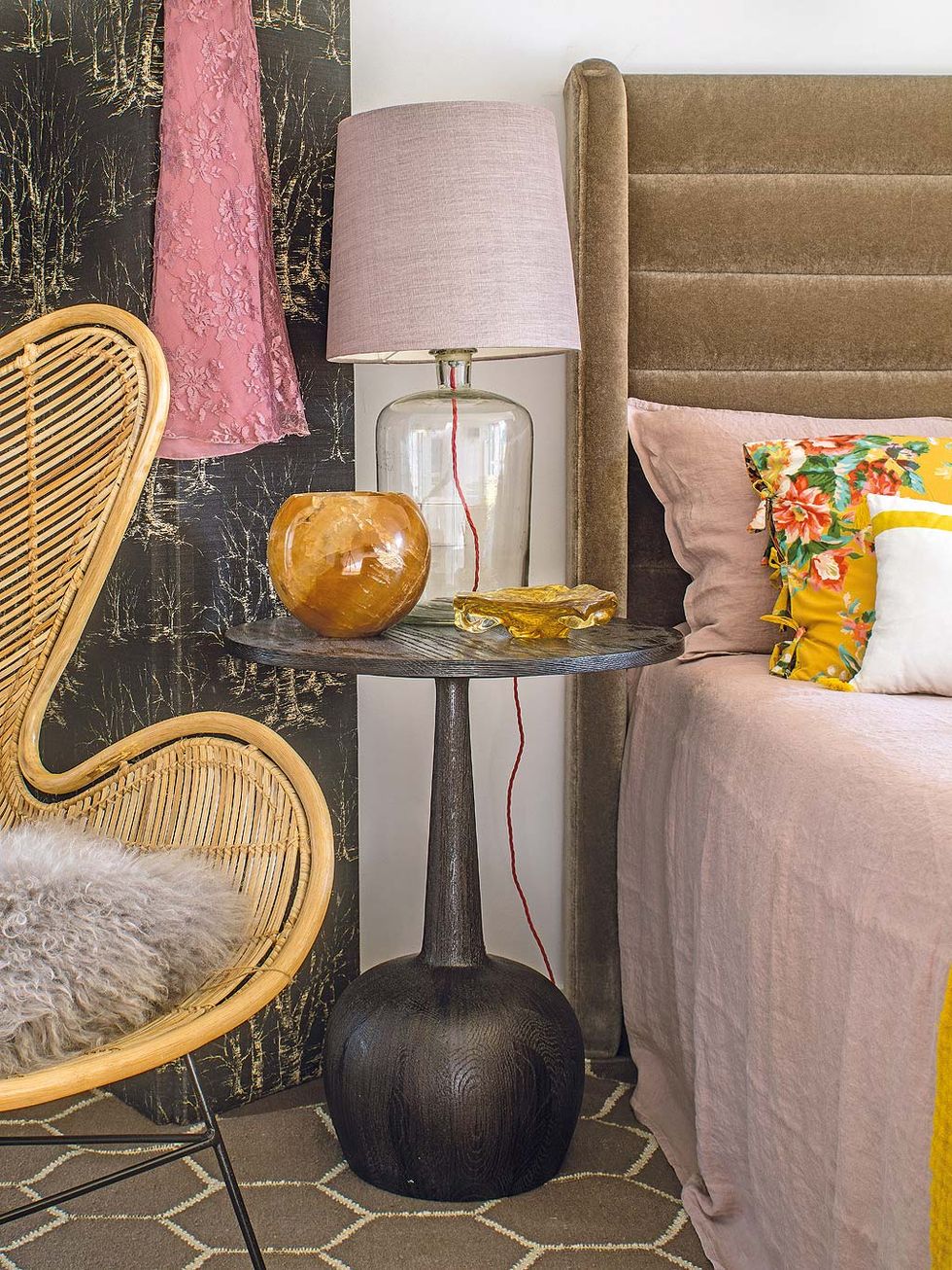 chambre décoration bohème