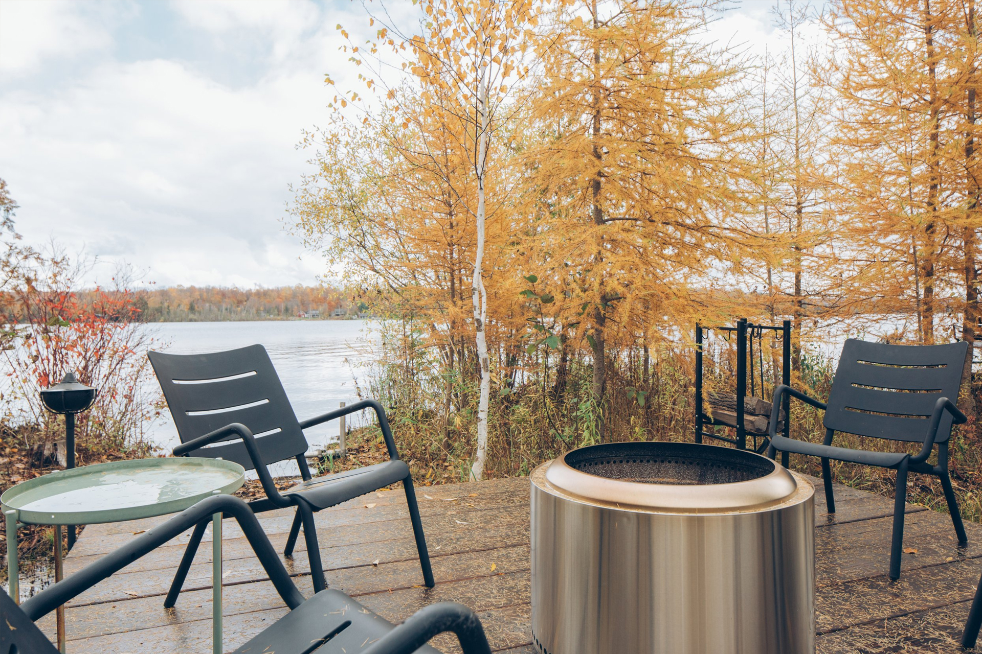 terrasse en bois vue lac terrasse en bois vue lac