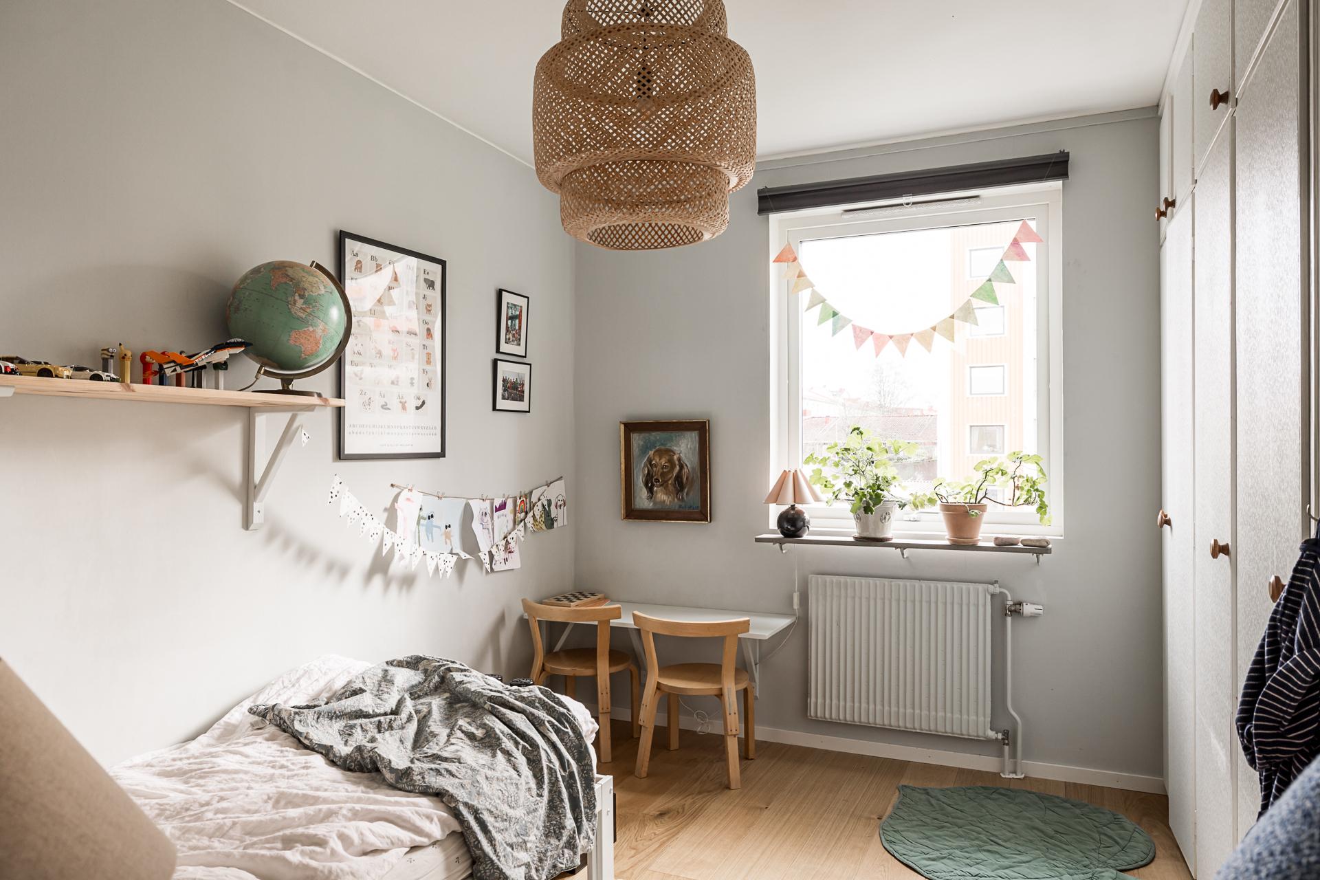 chambre enfant décoration vintage et scandinave