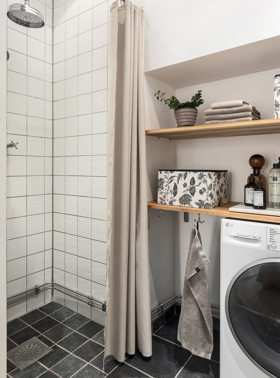 salle de bain avec buanderie décoration scandinave salle de bain avec buanderie décoration scandinave