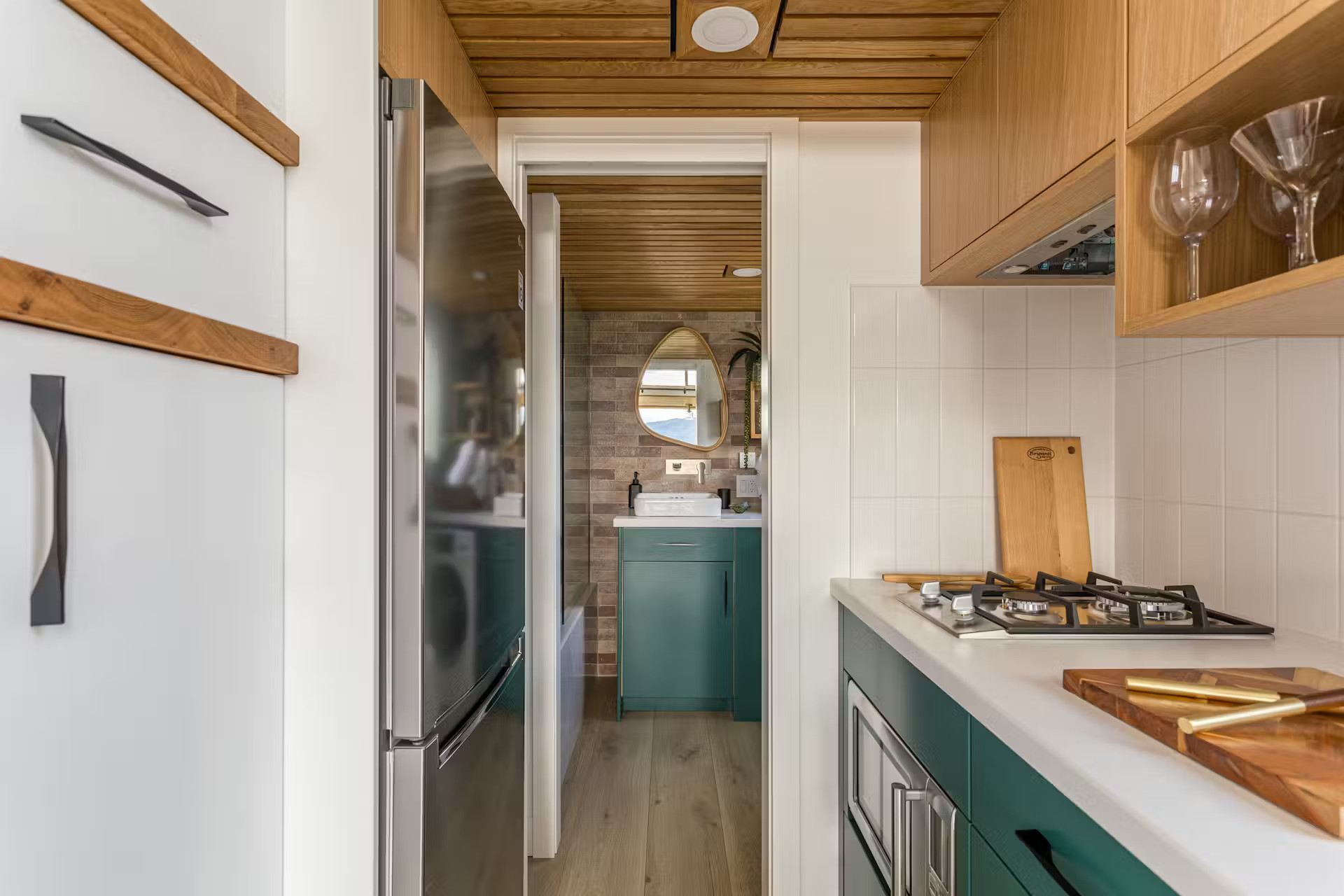 cuisine et salle de bain mini maison