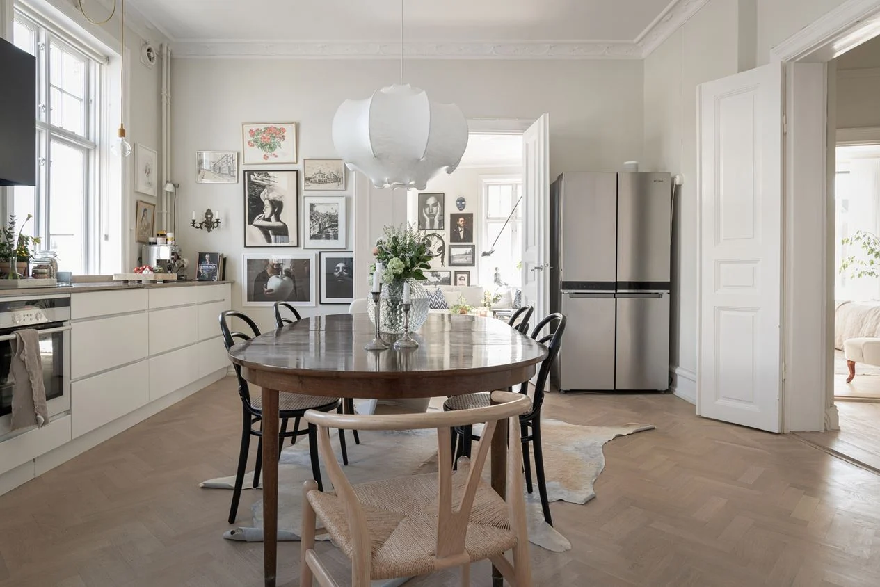 cuisine design décoration scandinave blanche avec salle à manger cuisine design décoration scandinave blanche avec salle à manger