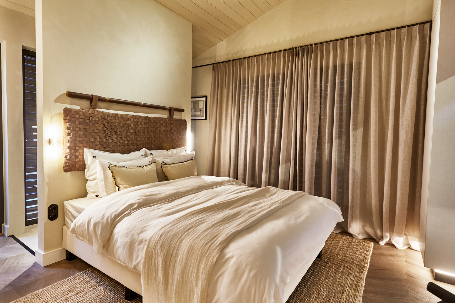 chambre décoration naturelle contemporaine