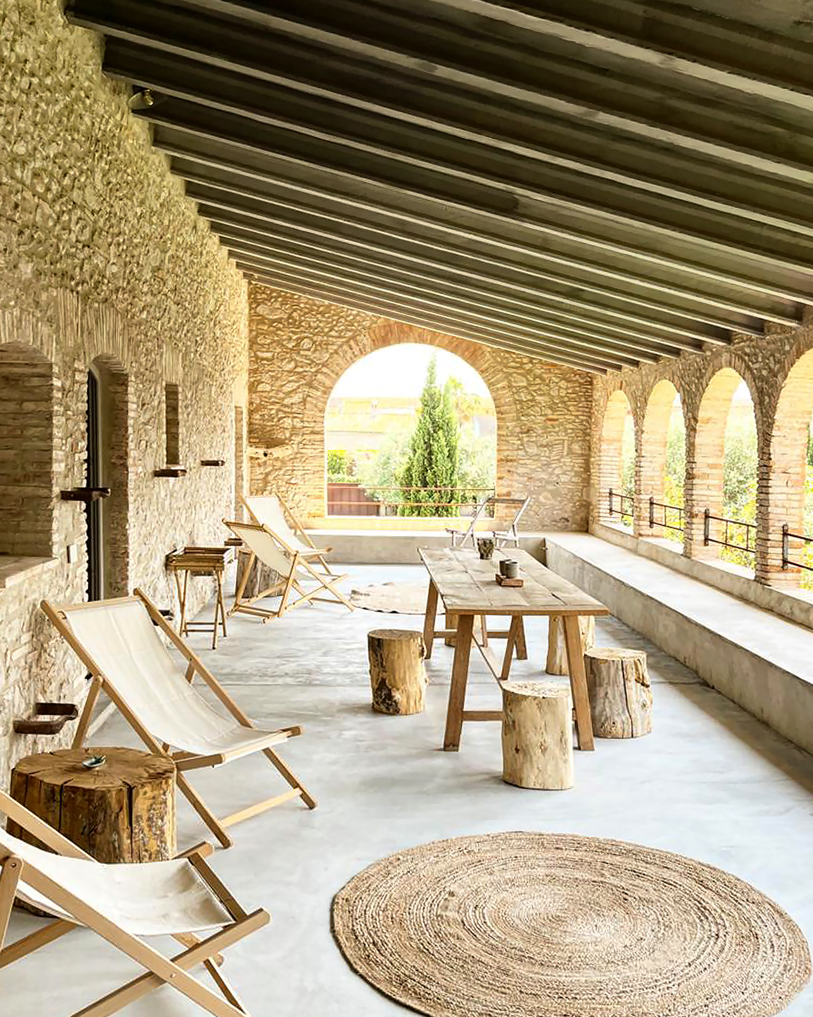 terrasse couverte maison en pierre terrasse couverte maison en pierre