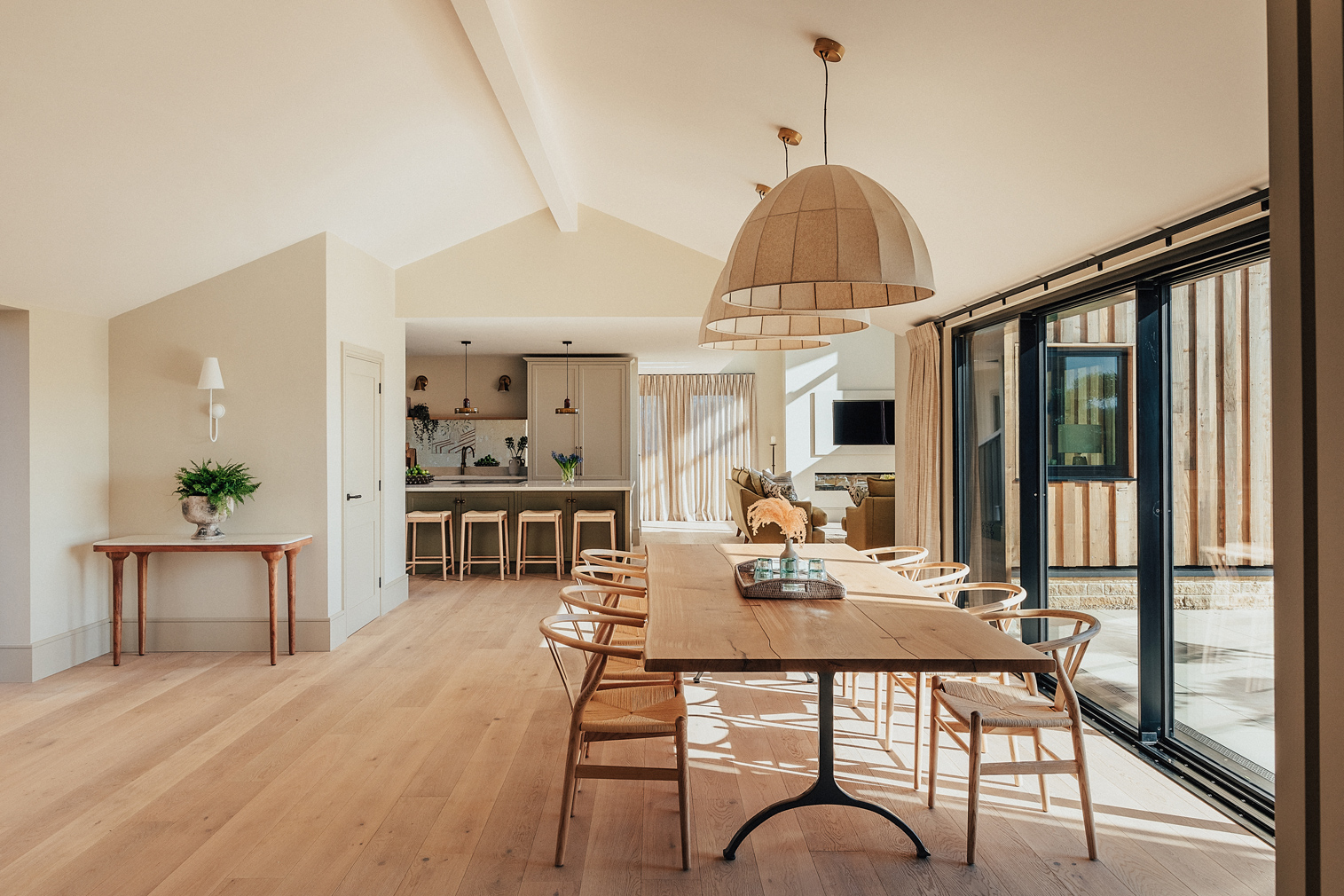 salle à manger avec baie vitrée maison en bois salle à manger avec baie vitrée maison en bois