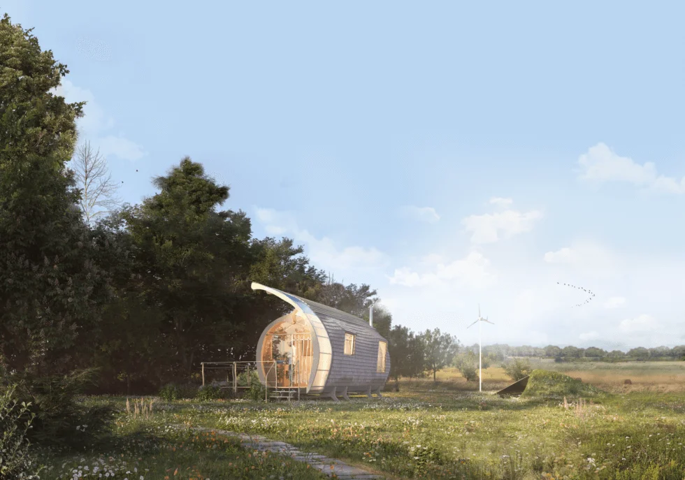 petite maison 33m2 Monocoque Cabin Markos Design Workshop petite maison 33m2 Monocoque Cabin Markos Design Workshop