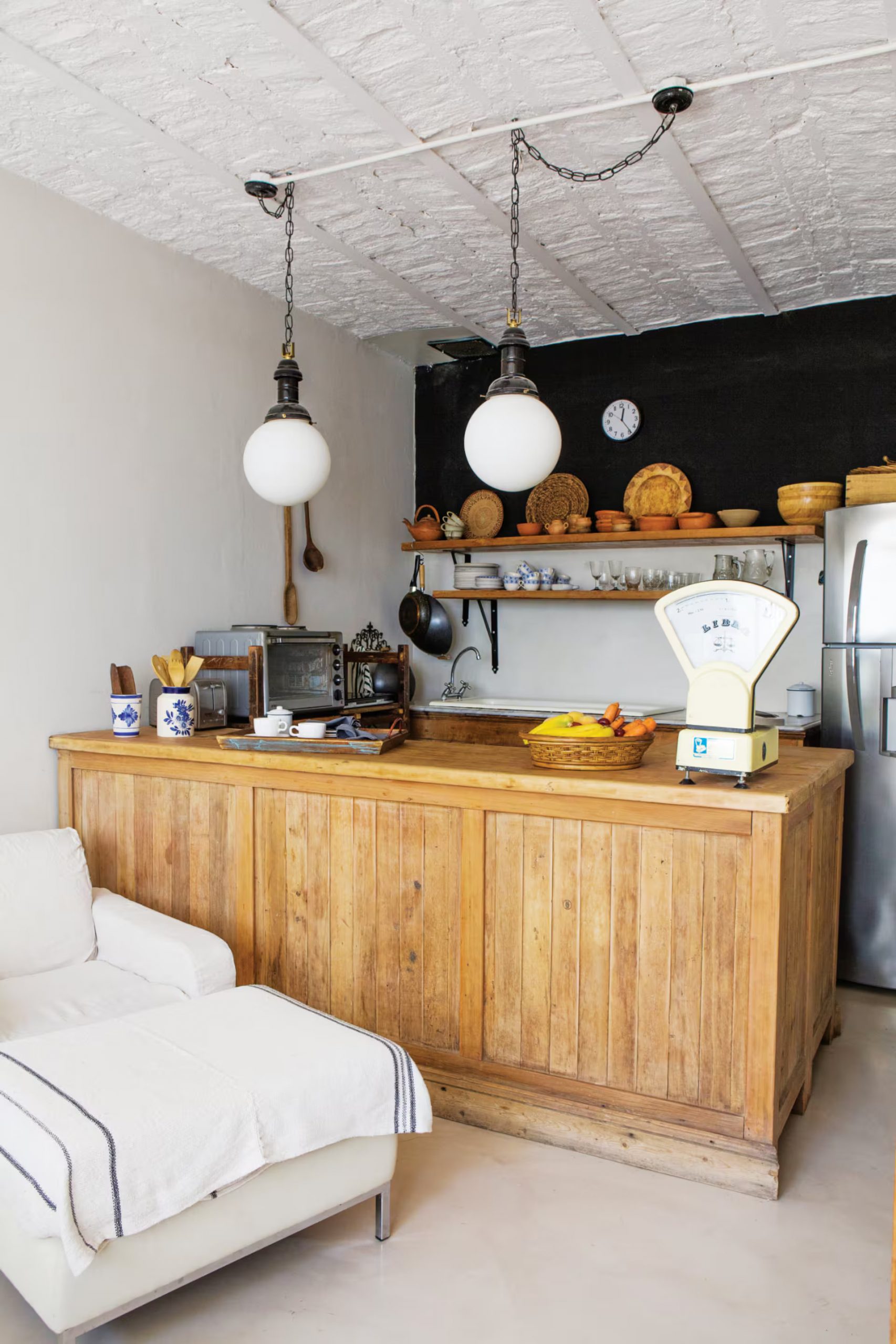 cuisine décoration rustique chic et vintage