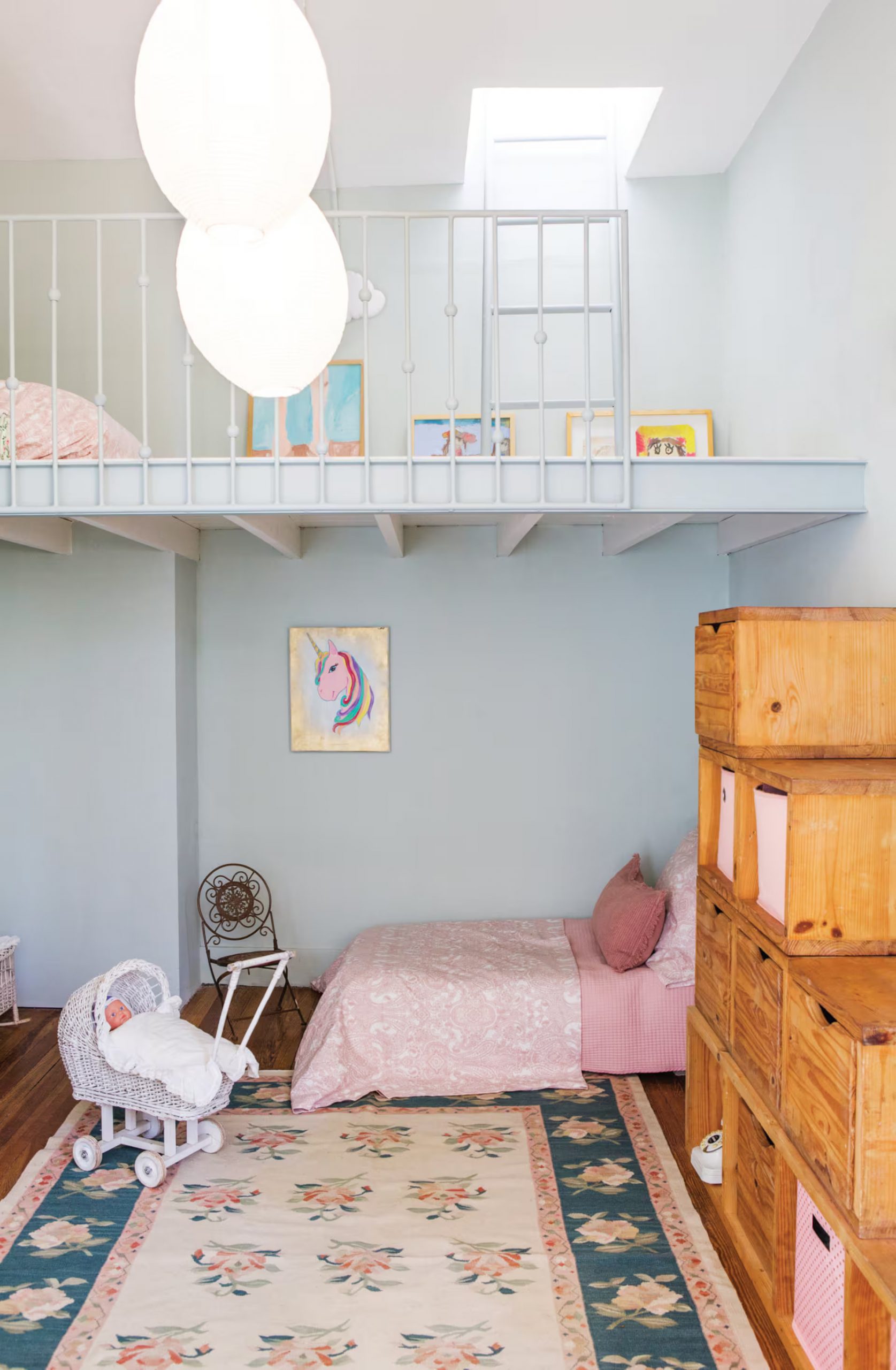 chambre enfant avec mezzanine
