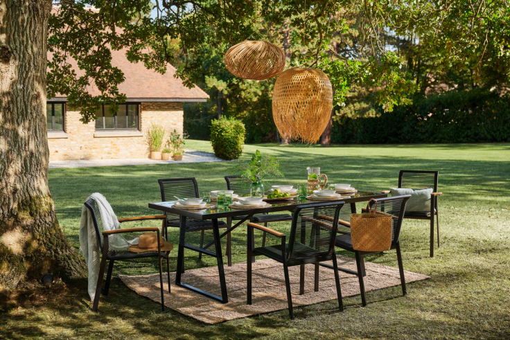 jardin à la campagne