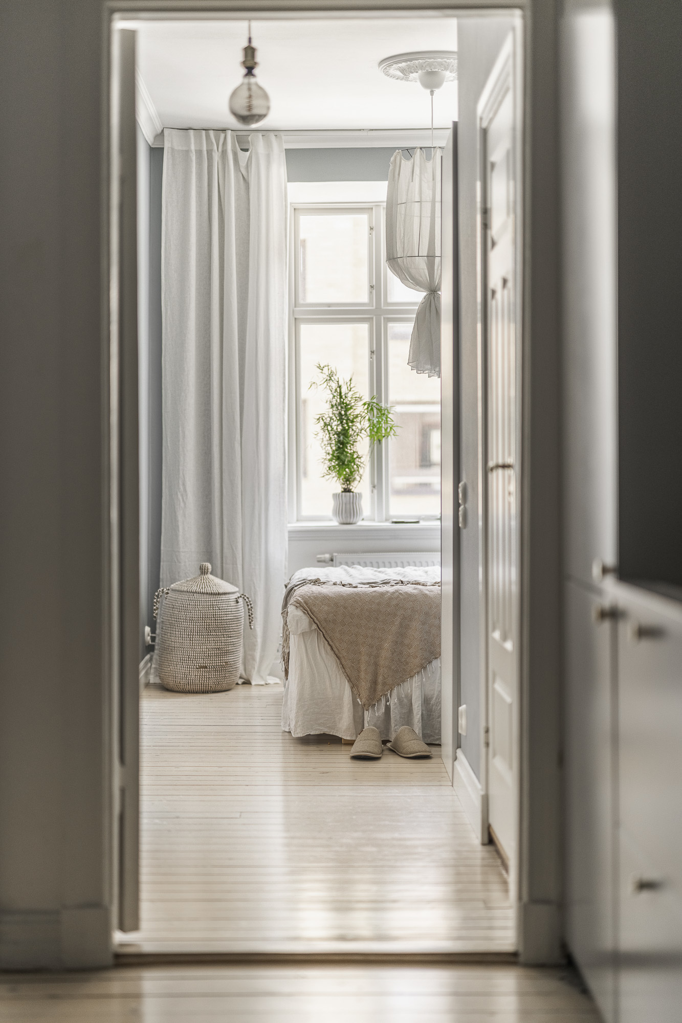 chambre décoration scandinave
