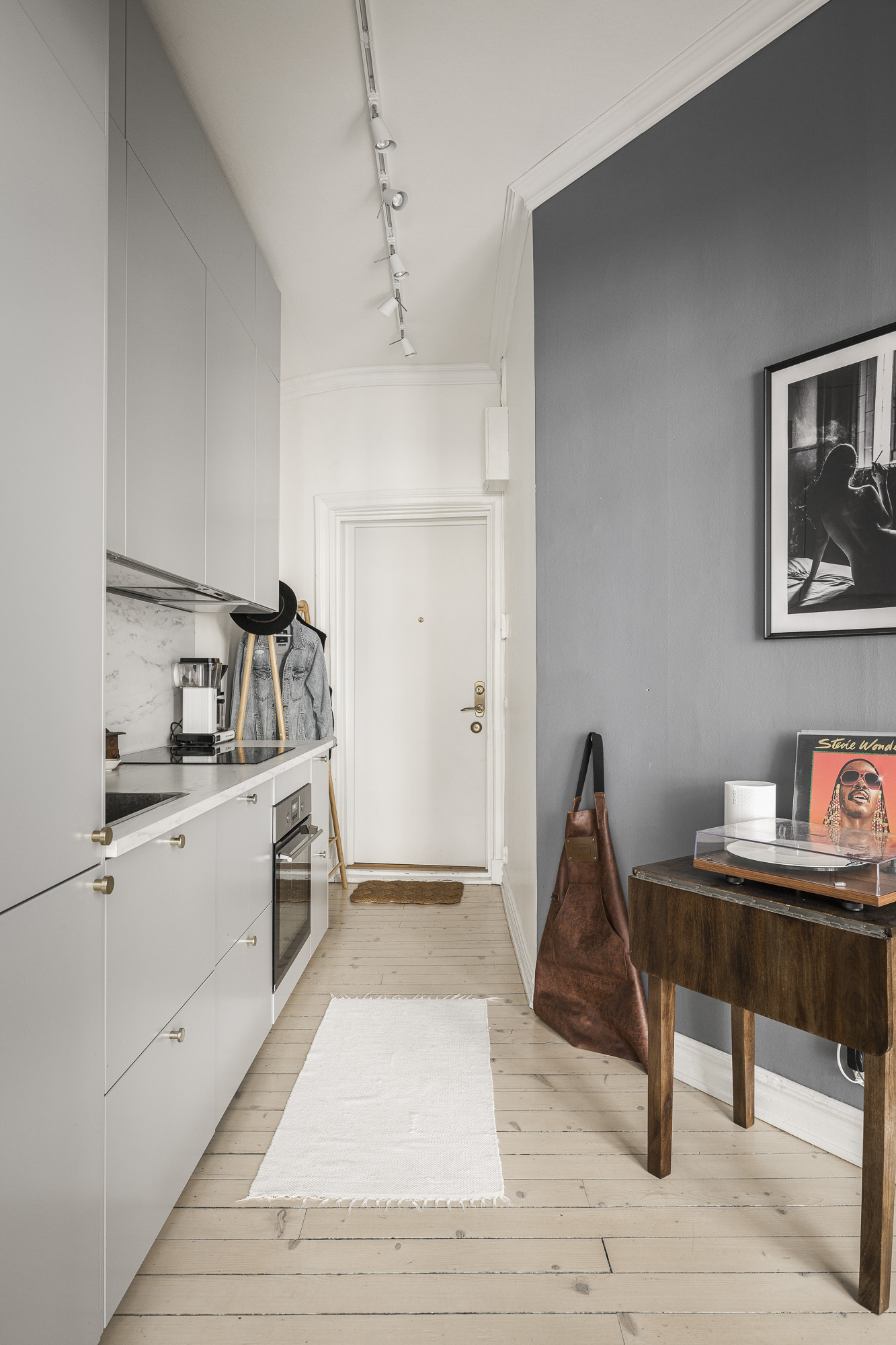 cuisine installée dans entrée