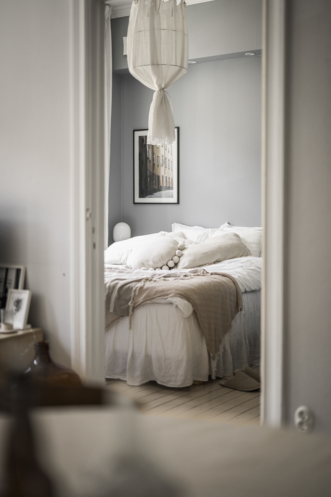 chambre dans ancienne cuisine
