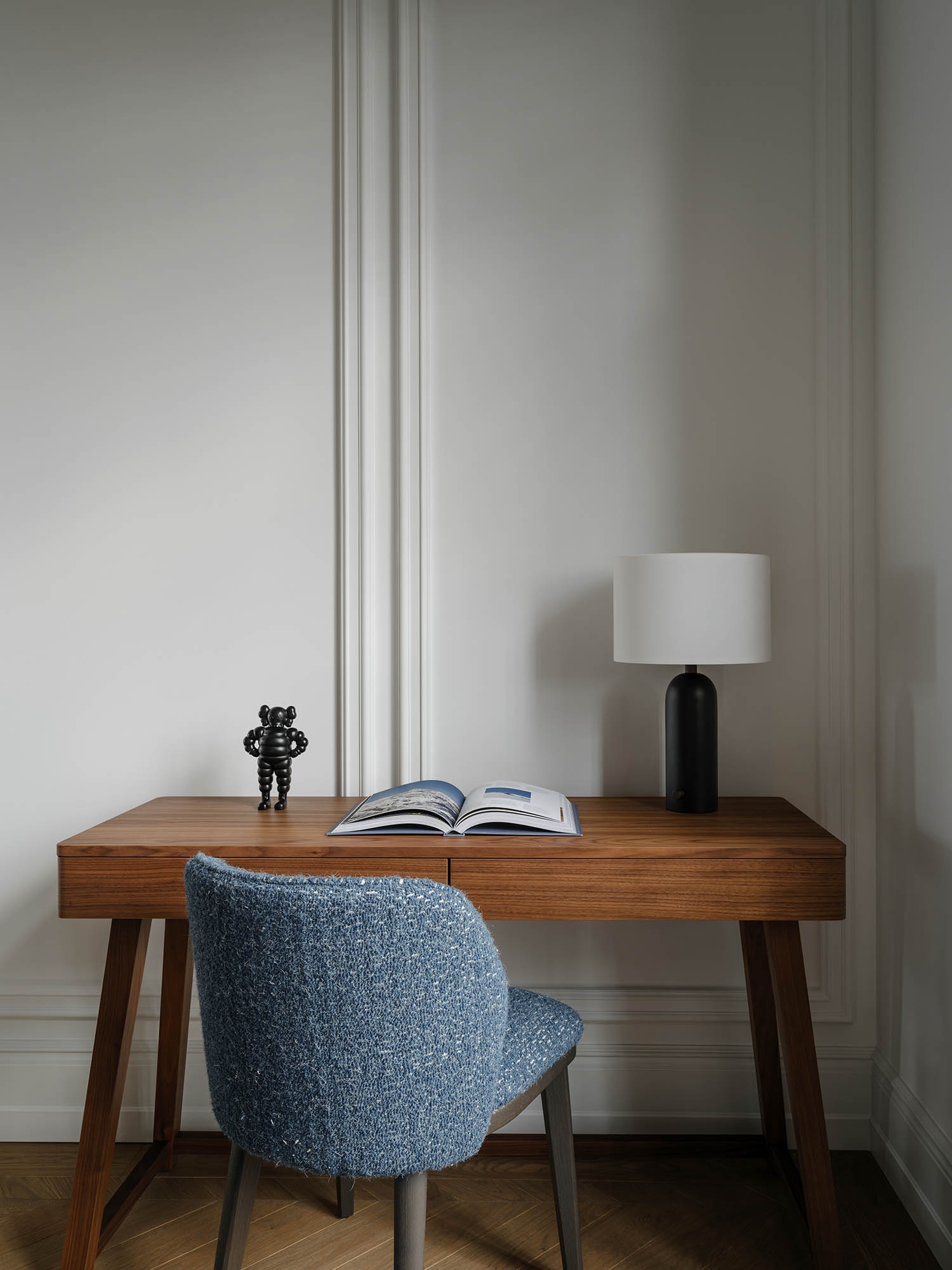 espace bureau dans chambre