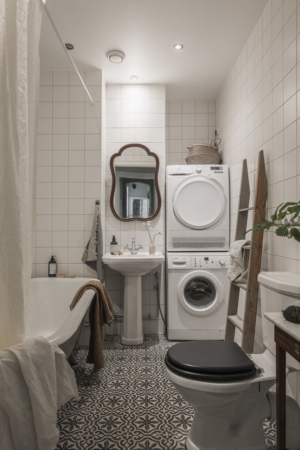 salle de bain rétro salle de bain rétro