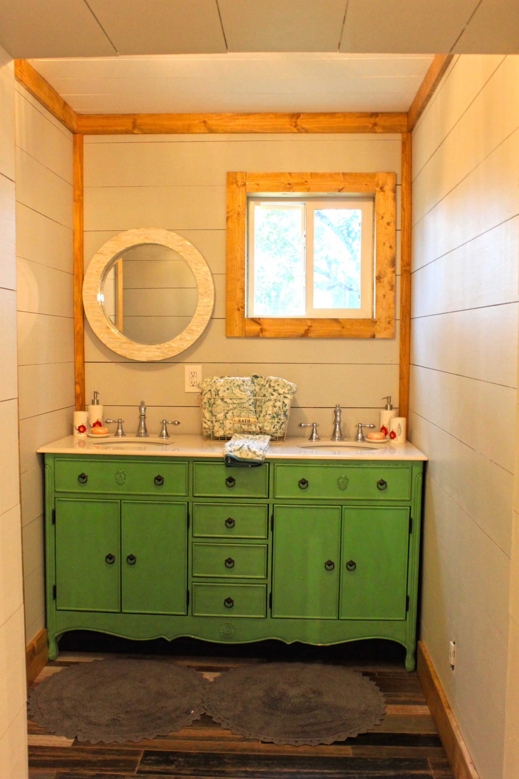 salle de bain vintage
