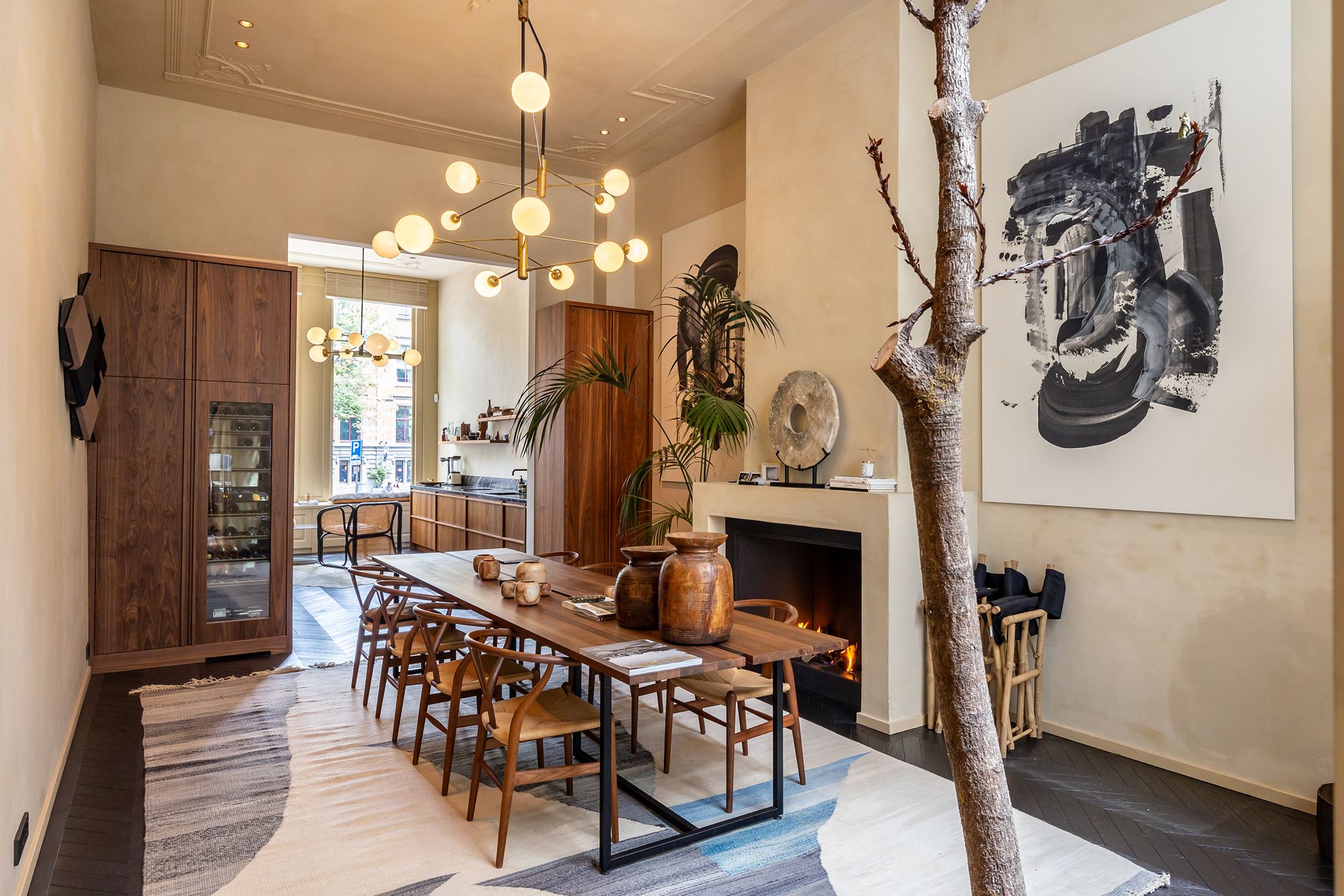 salle à manger avec cheminée décoration contemporaine salle à manger avec cheminée décoration contemporaine