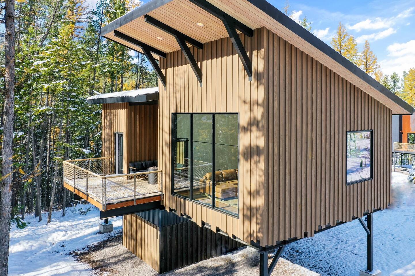 maison en bois contemporaine