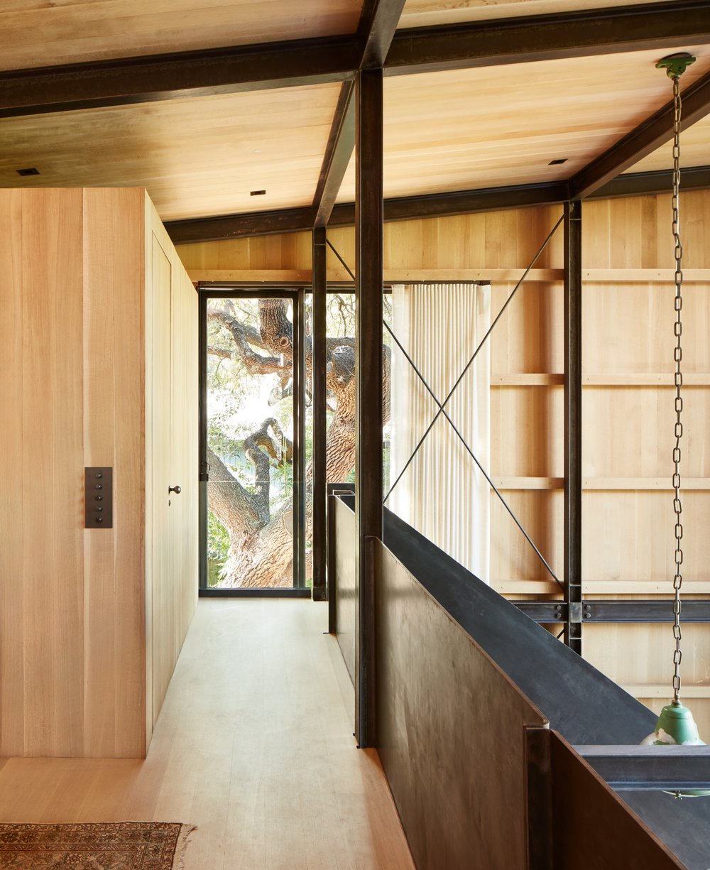 mezzanine maison architecte Jewell Box par Mell Lawrence Architects