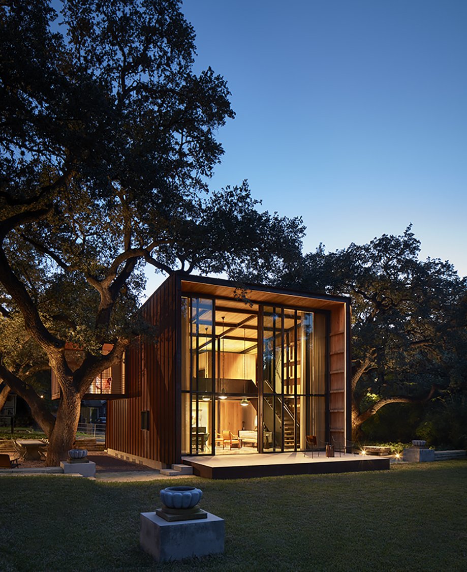 maison architecte Jewell Box par Mell Lawrence Architects
