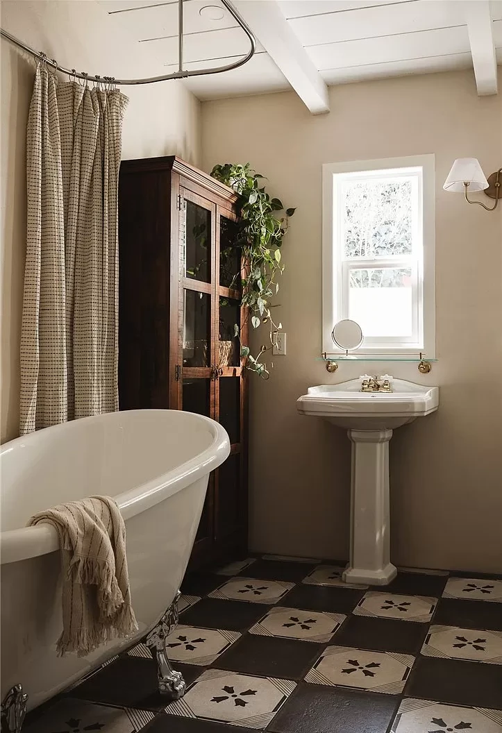salle de bain rétro salle de bain rétro