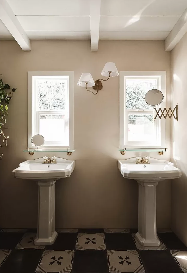 salle de bain rétro salle de bain rétro