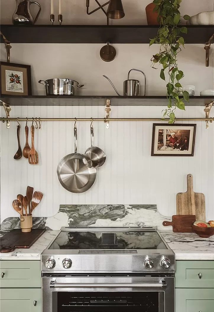 cuisine vert sauge décoration vintage et rustique cuisine vert sauge décoration vintage et rustique