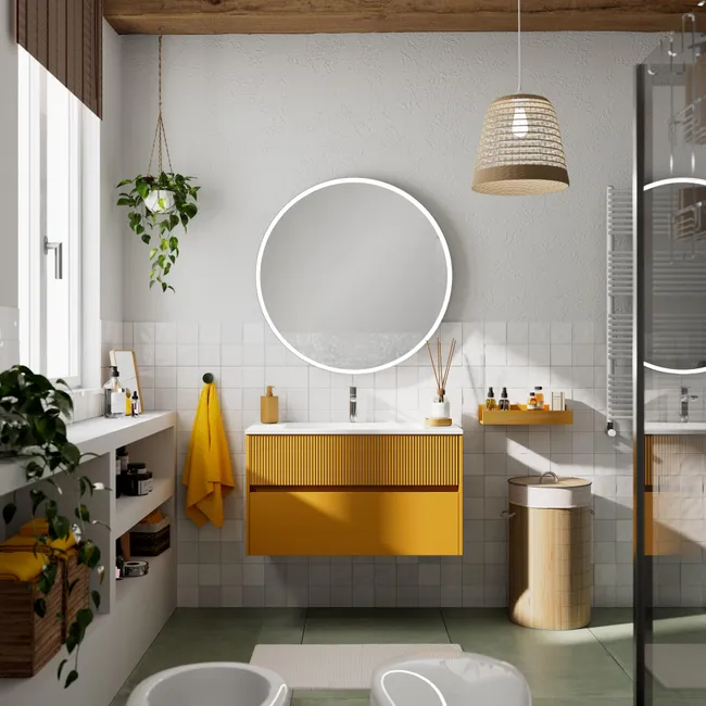 salle de bain avec poutre salle de bain avec poutre