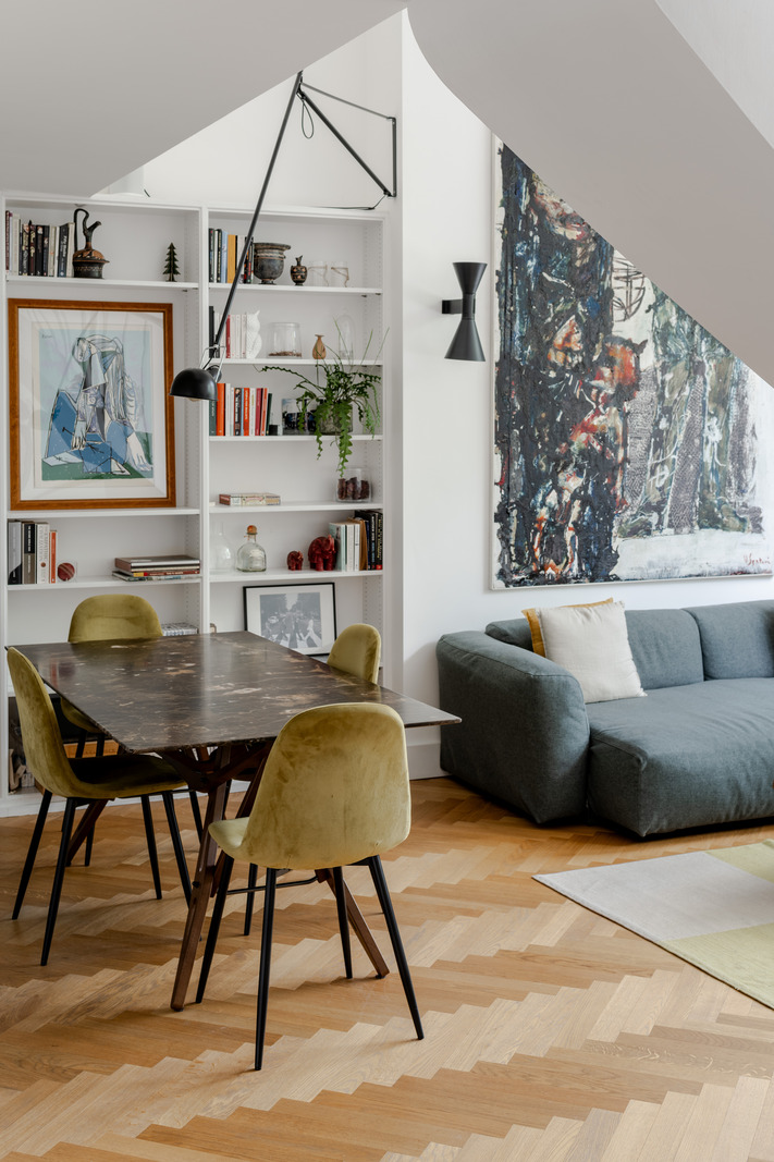 salon appartement décoration moderne