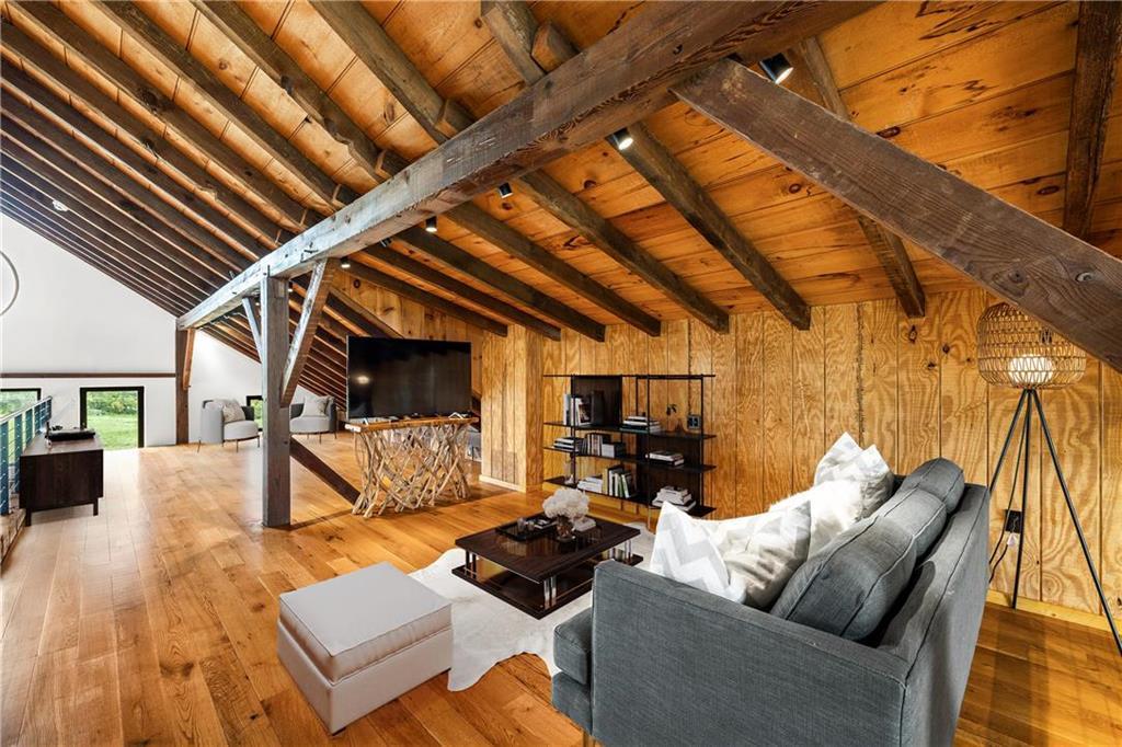 salon télé sur mezzanine maison en bois salon télé sur mezzanine maison en bois