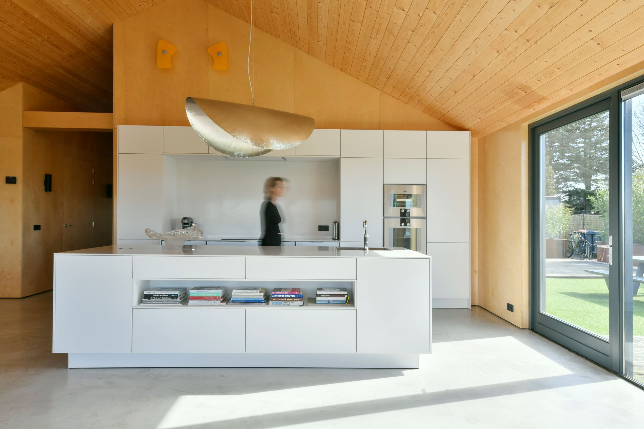 cuisine blanche avec îlot design cuisine blanche avec îlot design